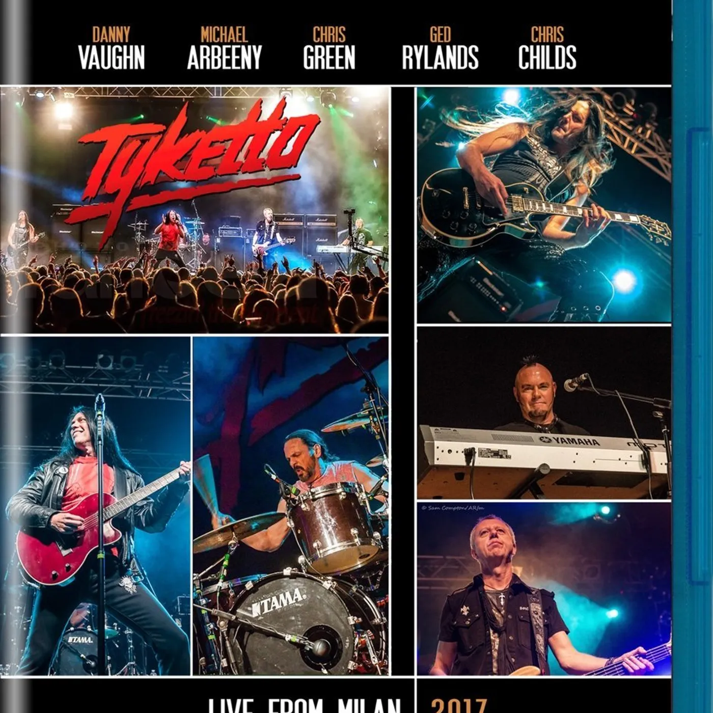Tyketto LIVE IN MILAN 2017 Blu-ray