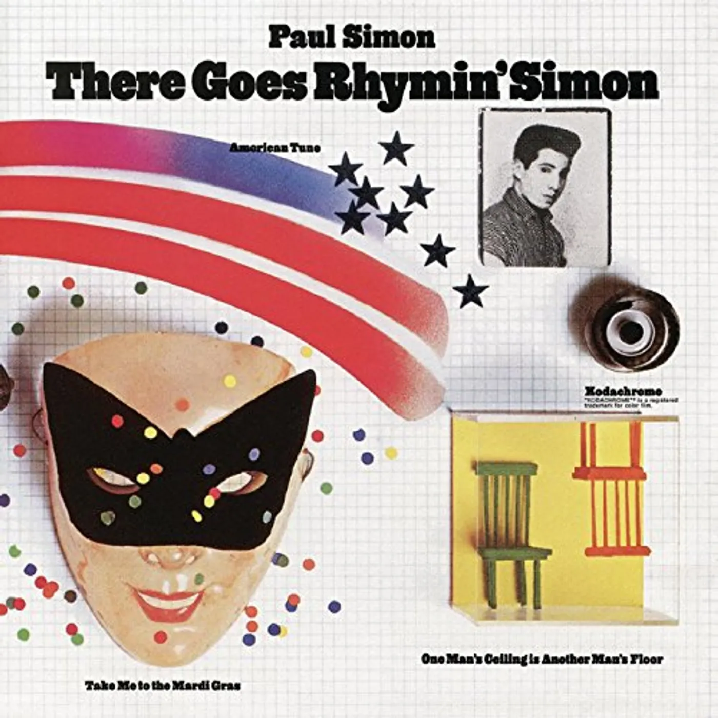 Paul Simon THERE GOES RHYMIN SIMON Vinyl Record