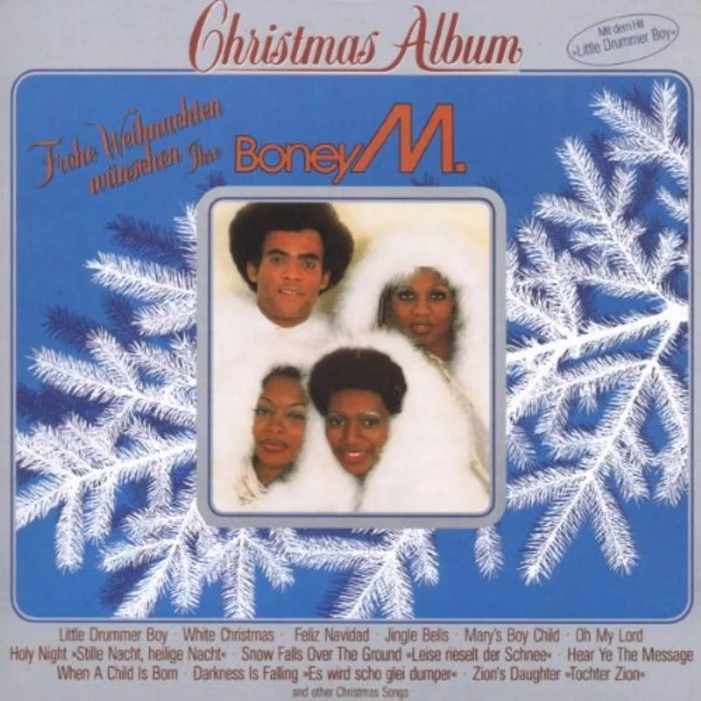 Boney M. CHRISTMAS ALBUM (1981) Vinyl Record