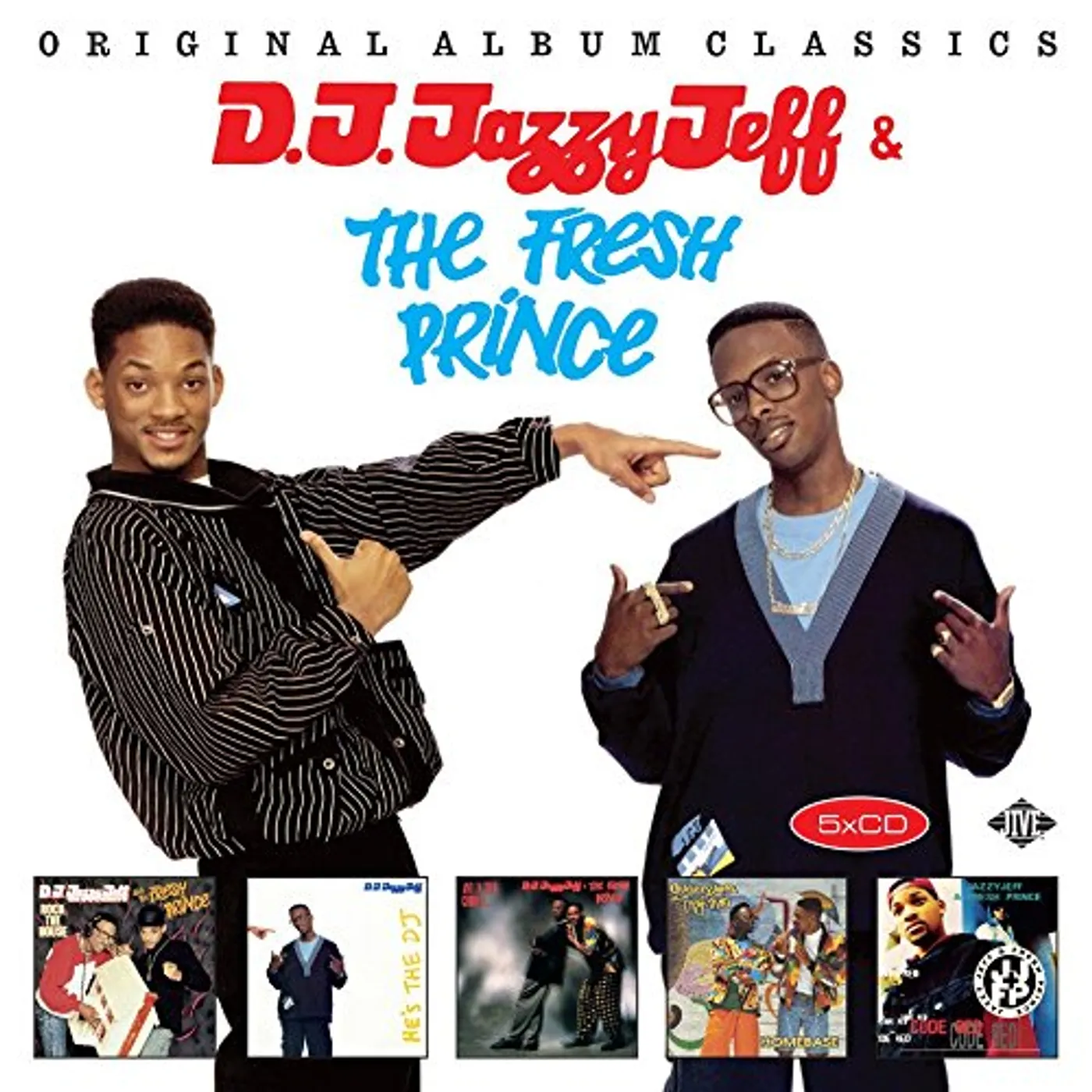 DJ Jazzy Jeff & The Fresh Prince ORIGINAL ALBUM CLASSICS CD