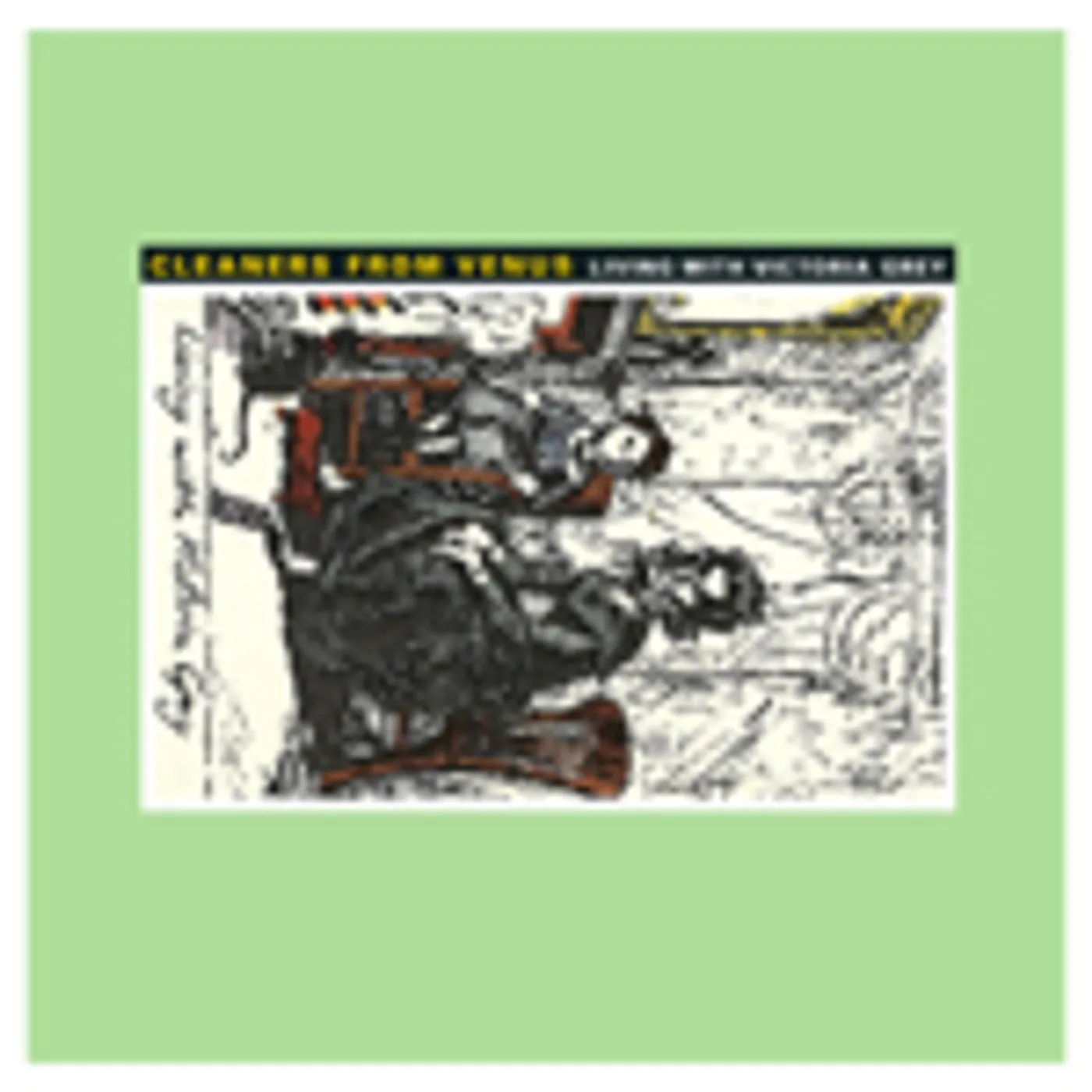 The Cleaners From Venus Living With Victoria Grey Vinyl Record