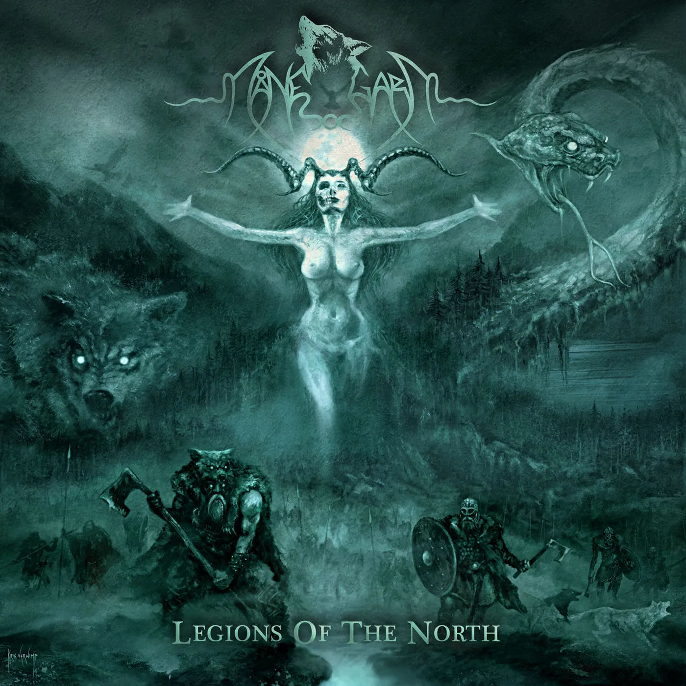Månegarm LEGIONS OF THE NORTH CD