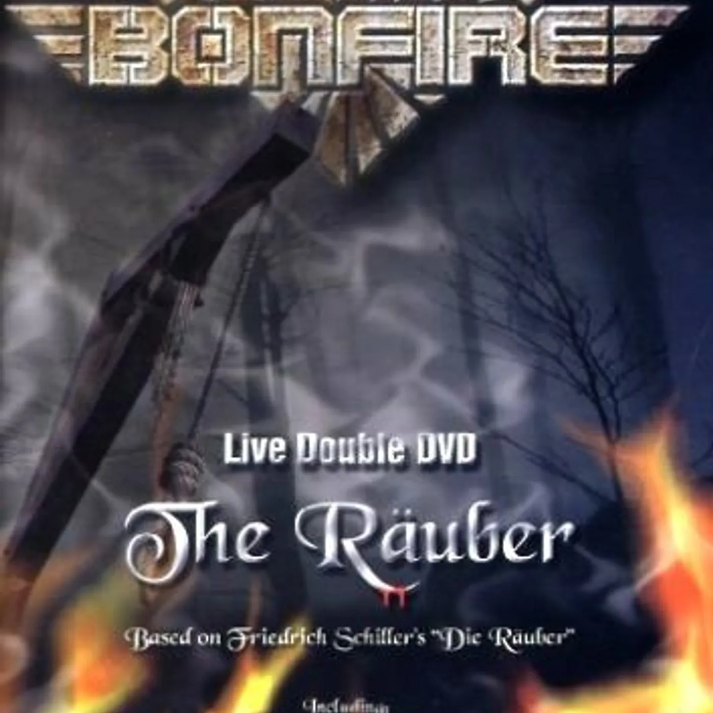 Bonfire LIVE DOUBLE DVD - THE RAUBER DVD
