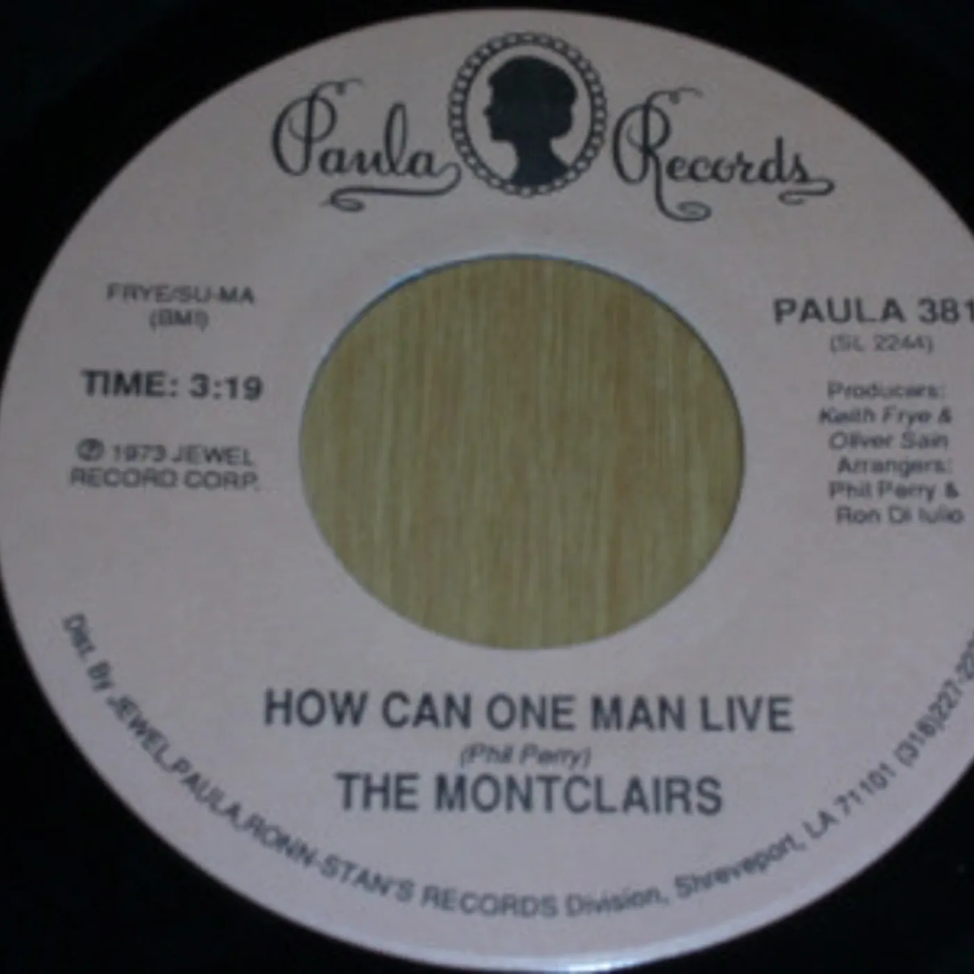 The Montclairs MAKE UP FOR LOST TIME / HOW CAN ONE MAN LIVE (HUNG Vinyl Record