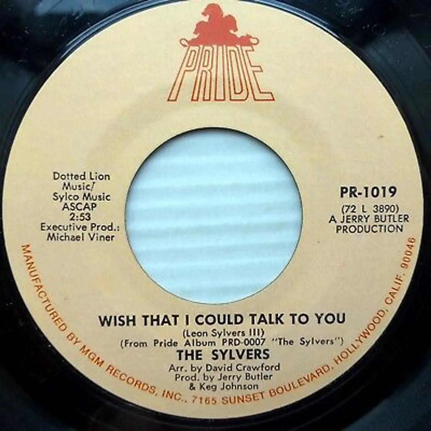 The Sylvers Wish That I Could Talk To You / How Love Hurts Vinyl Record