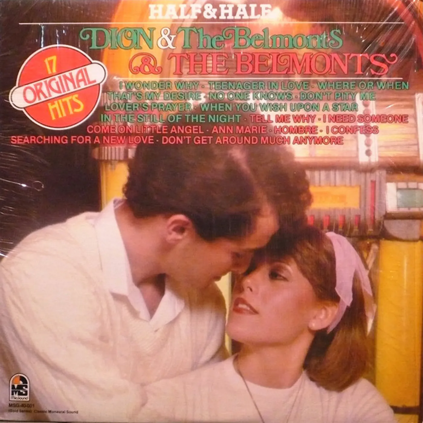 Dion & The Belmonts HALF & HALF Vinyl Record