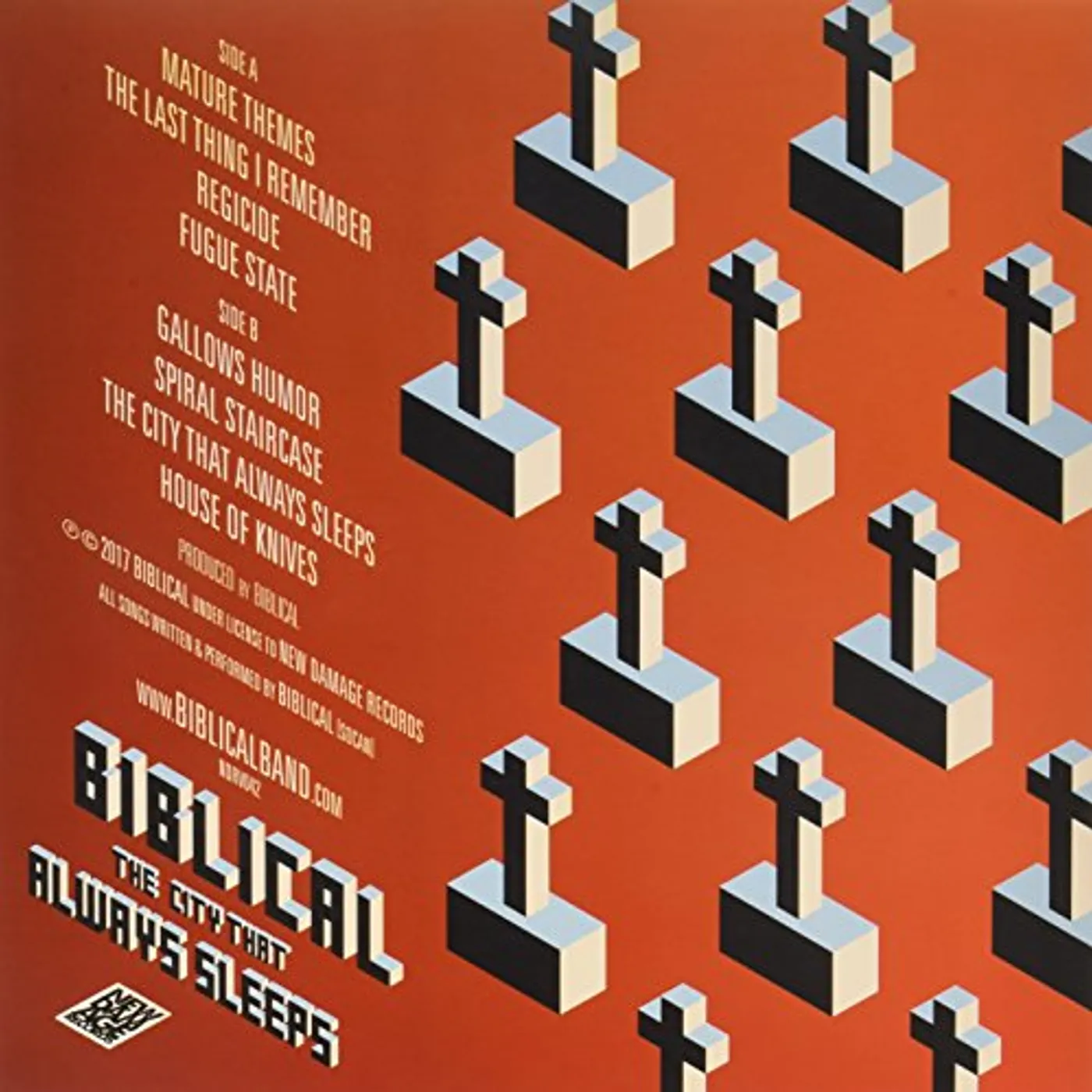 Biblical CITY THAT ALWAYS SLEEPS Vinyl Record