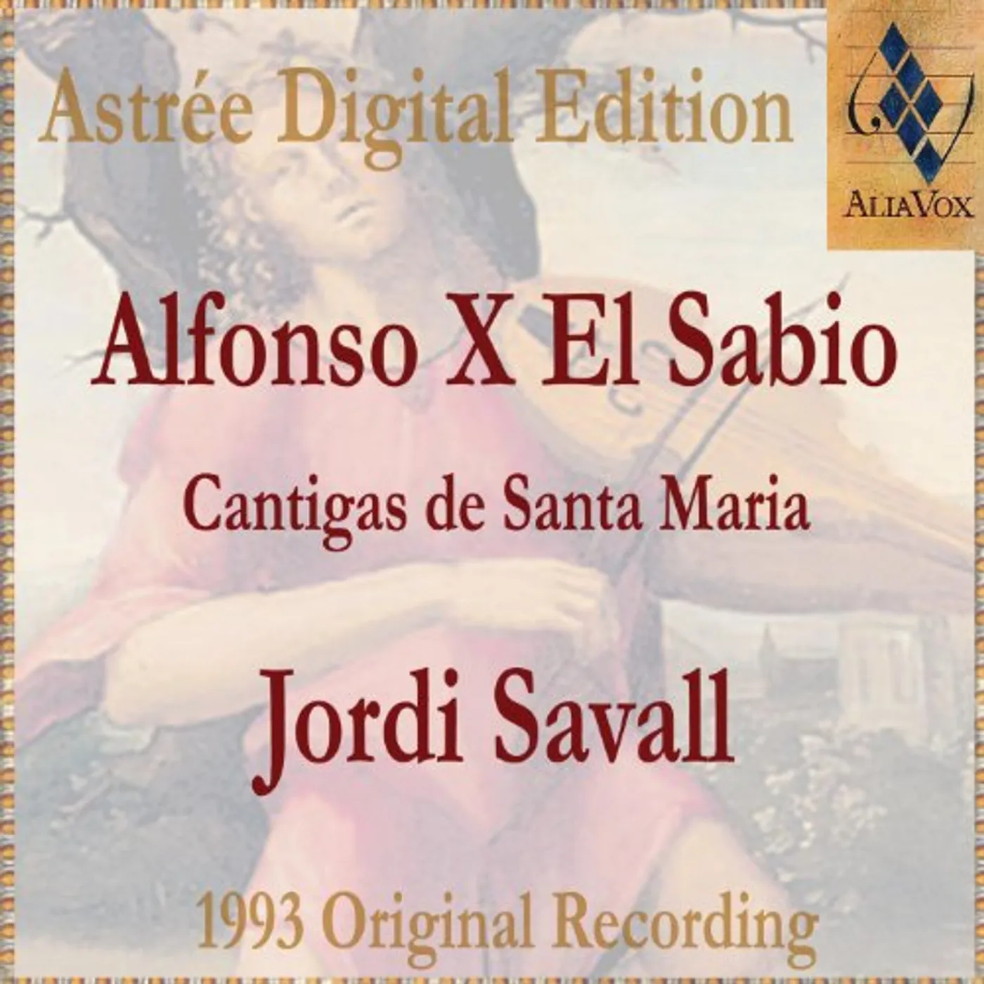 Jordi Savall ALFONSO X THE WISE: CANTIGAS DE SANTA MARIA CD Super Audio CD