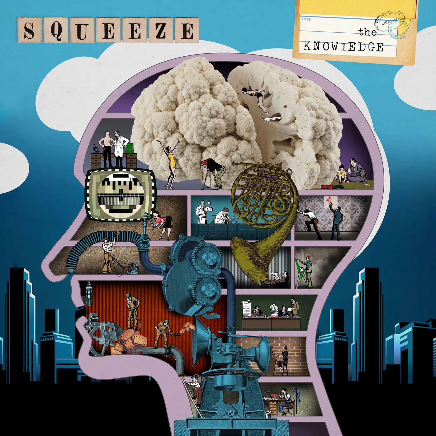 Squeeze KNOWLEDGE Vinyl Record
