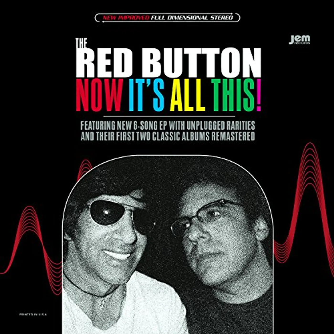 Red Button NOW IT'S ALL THIS CD