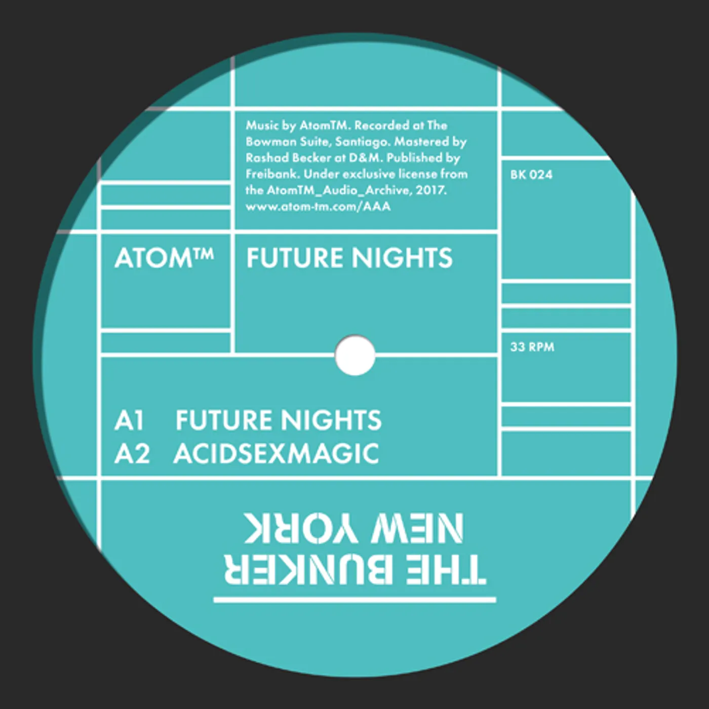 Atom TM FUTURE NIGHTS Vinyl Record