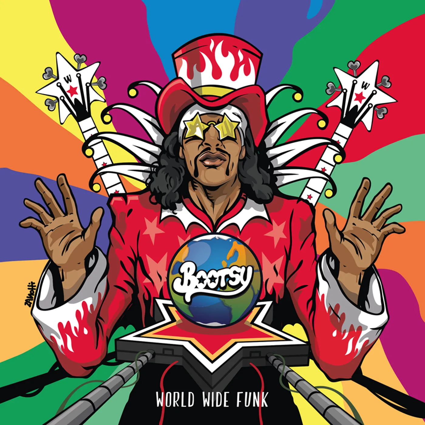 Bootsy Collins WORLD WIDE FUNK CD