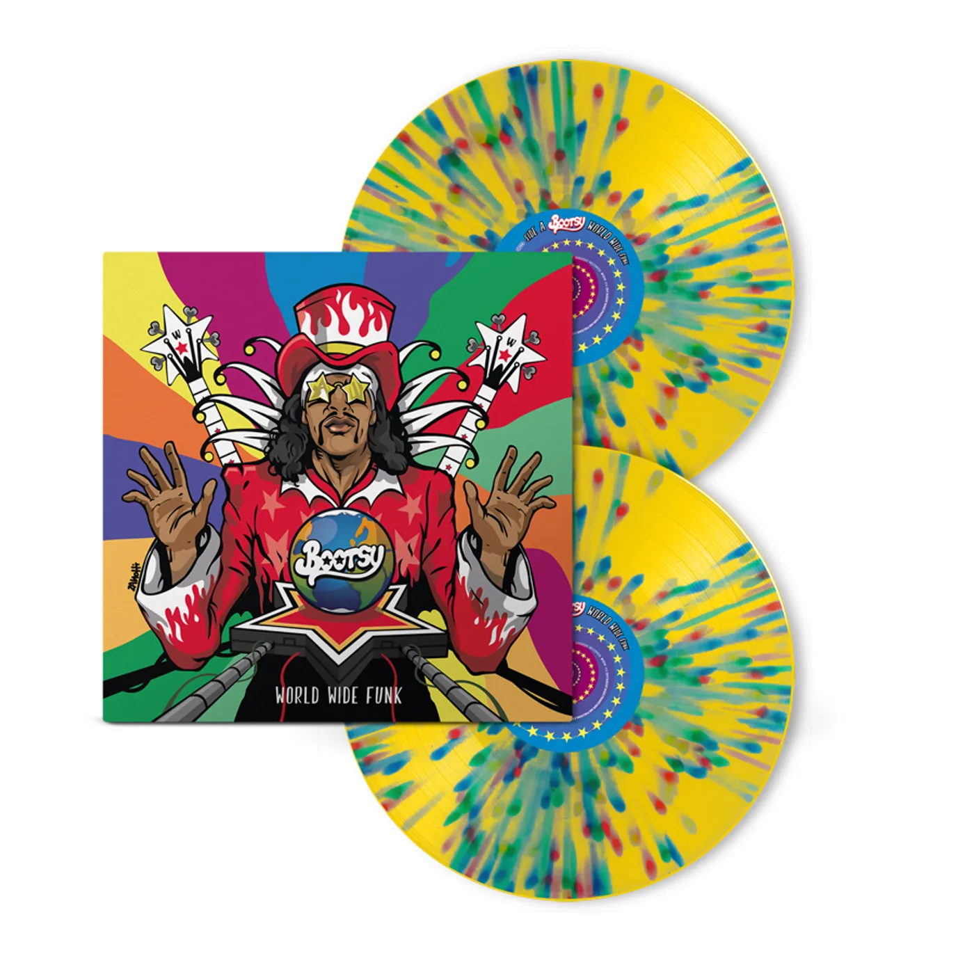 Bootsy Collins World Wide Funk Vinyl Record