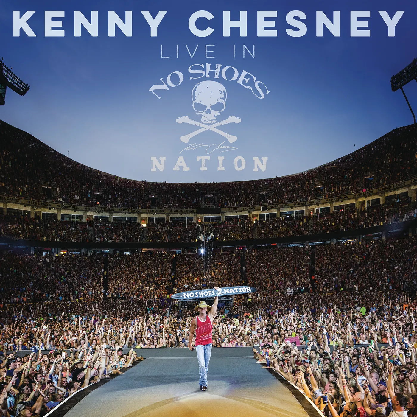 Kenny Chesney LIVE IN NO SHOES NATION CD