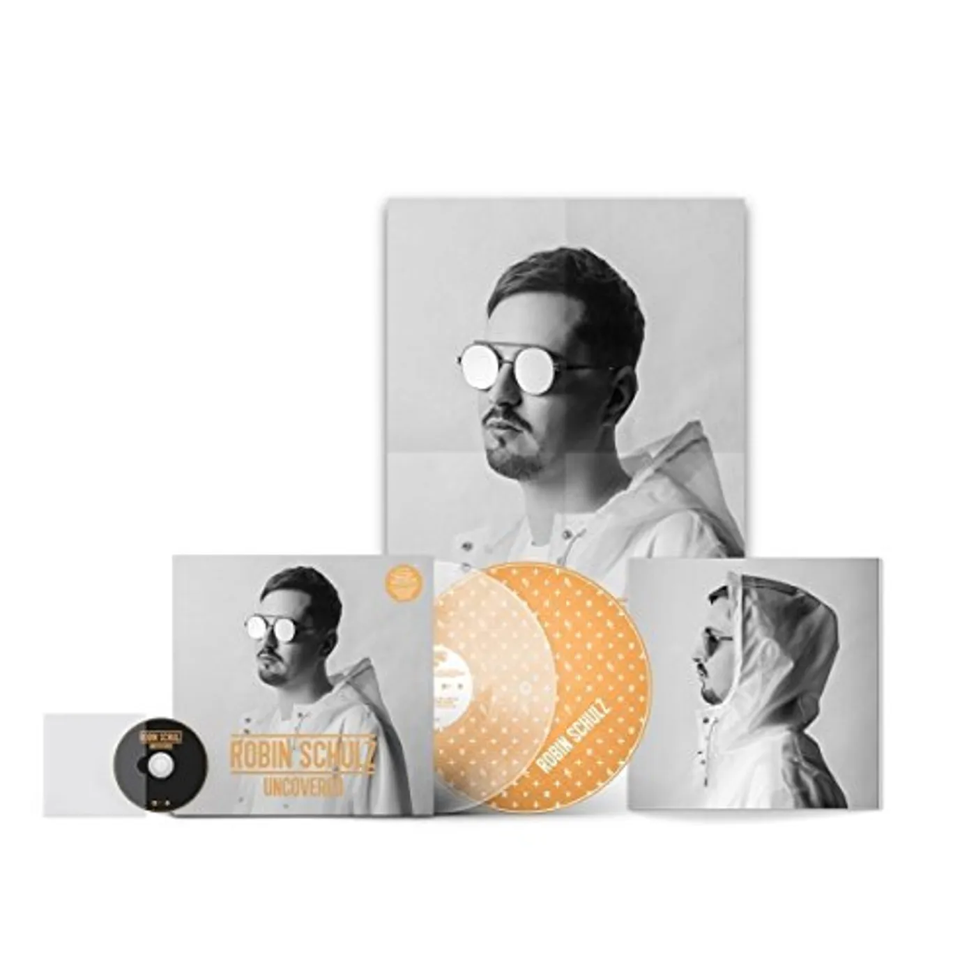 Robin Schulz UNCOVERED (CLEAR VINYL) Vinyl Record