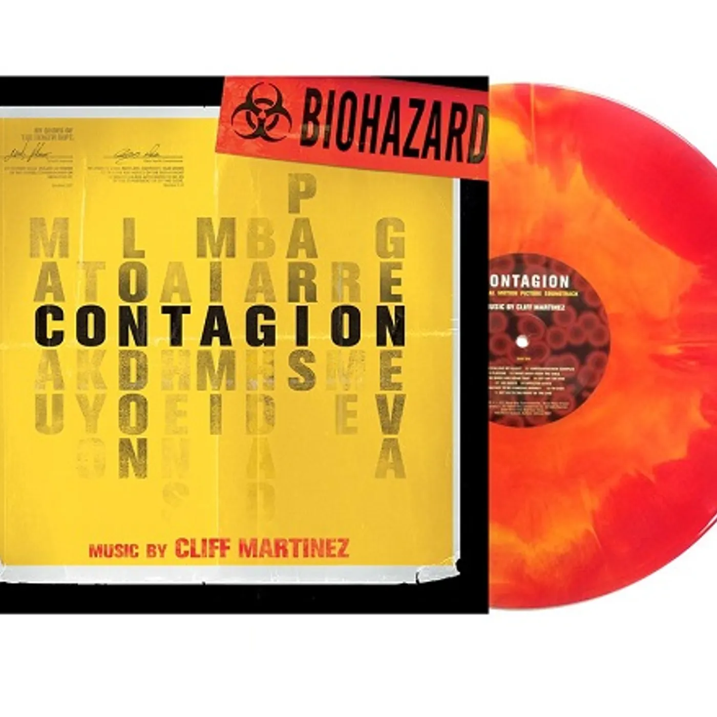 Cliff Martinez CONTAGION / Original Soundtrack Vinyl Record