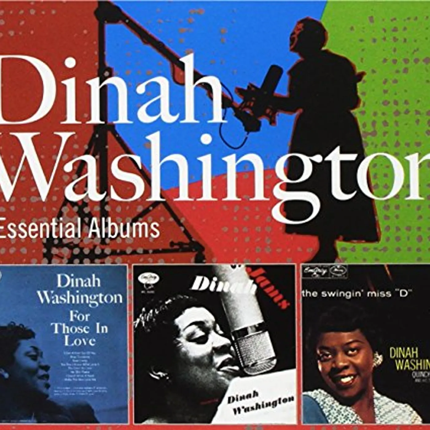 Dinah Washington 3 ESSENTIAL ALBUMS CD