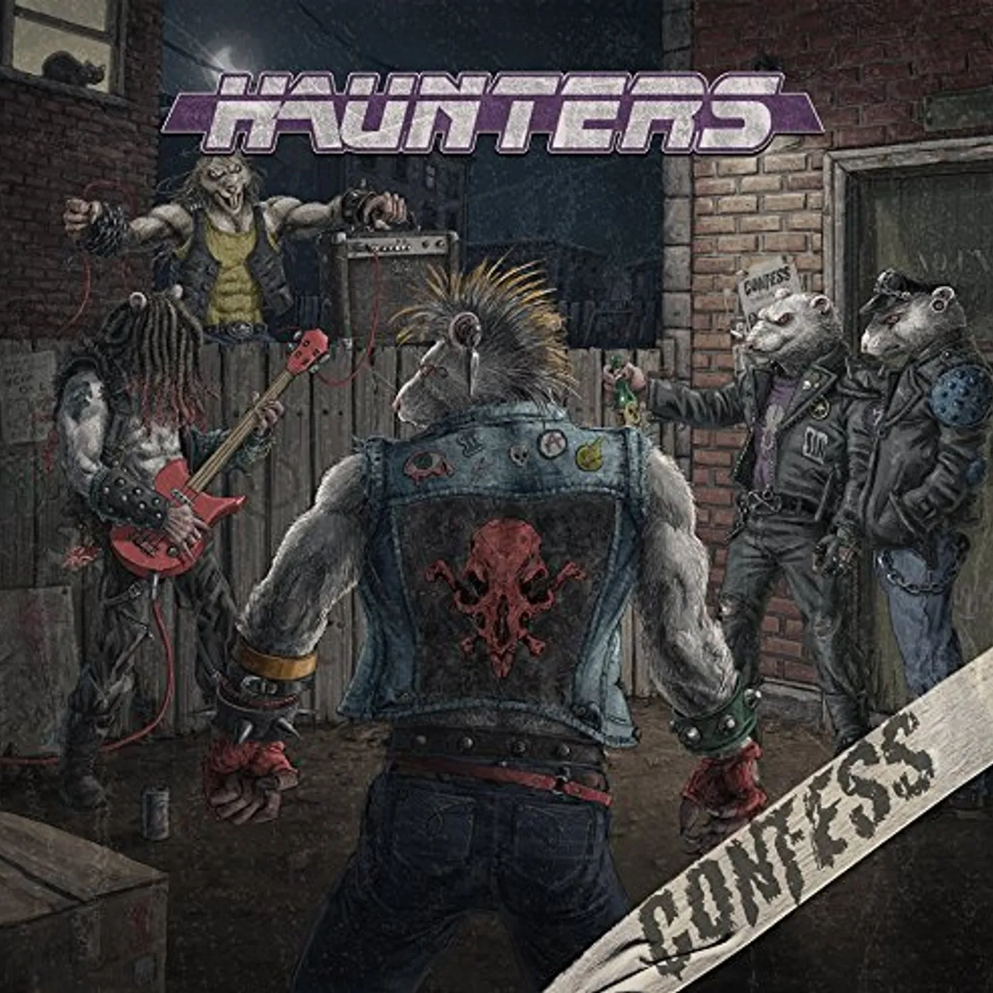 Confess HAUNTERS CD