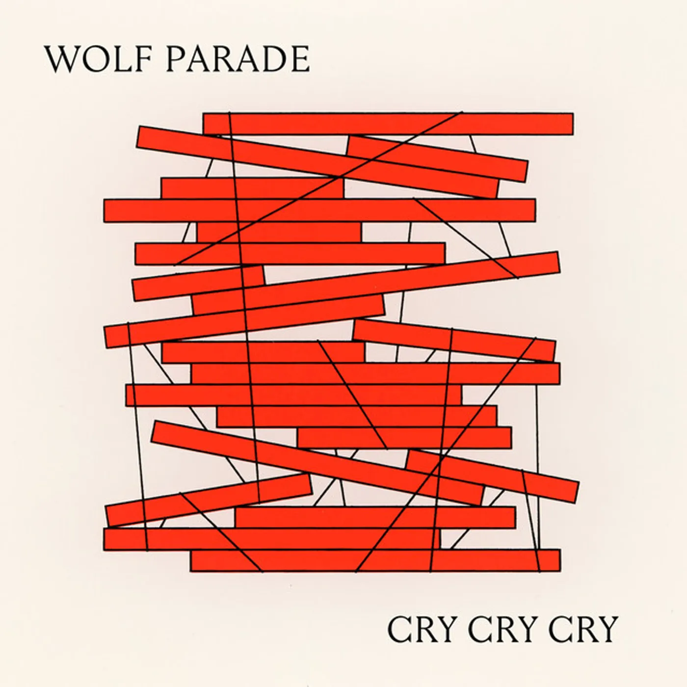 Wolf Parade Cry Cry Cry Vinyl Record