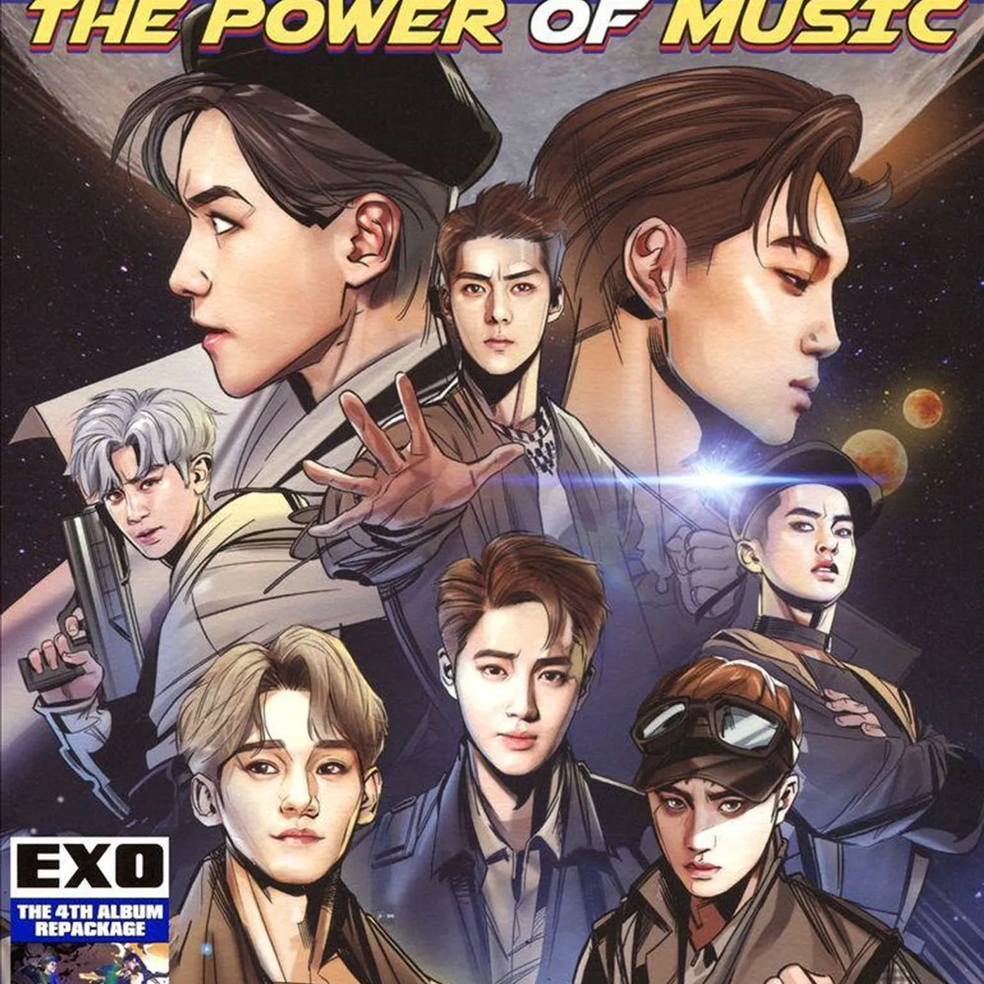 EXO VOL 4. REPACKAGE (THE WAR: THE POWER OF MUSIC) KOREAN VERSION CD