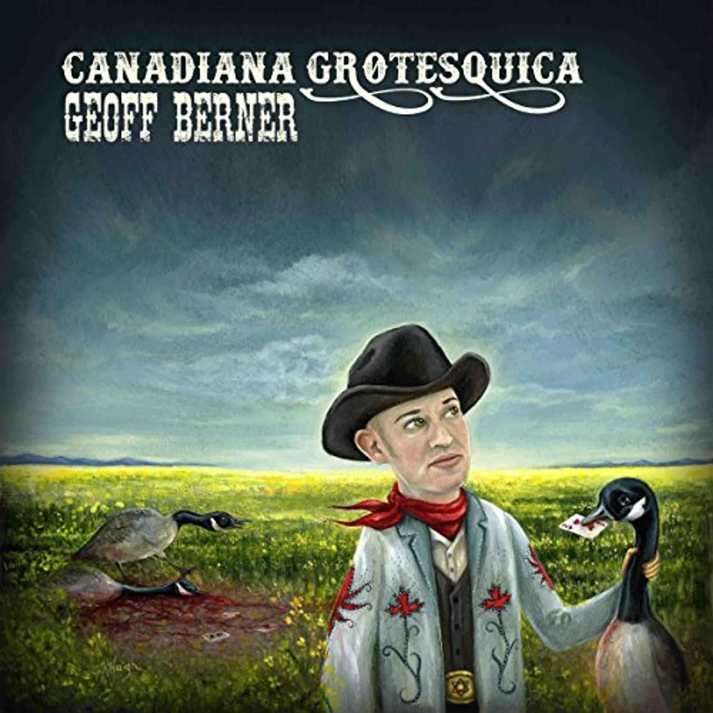 Geoff Berner Canadiana Grotesquica Vinyl Record