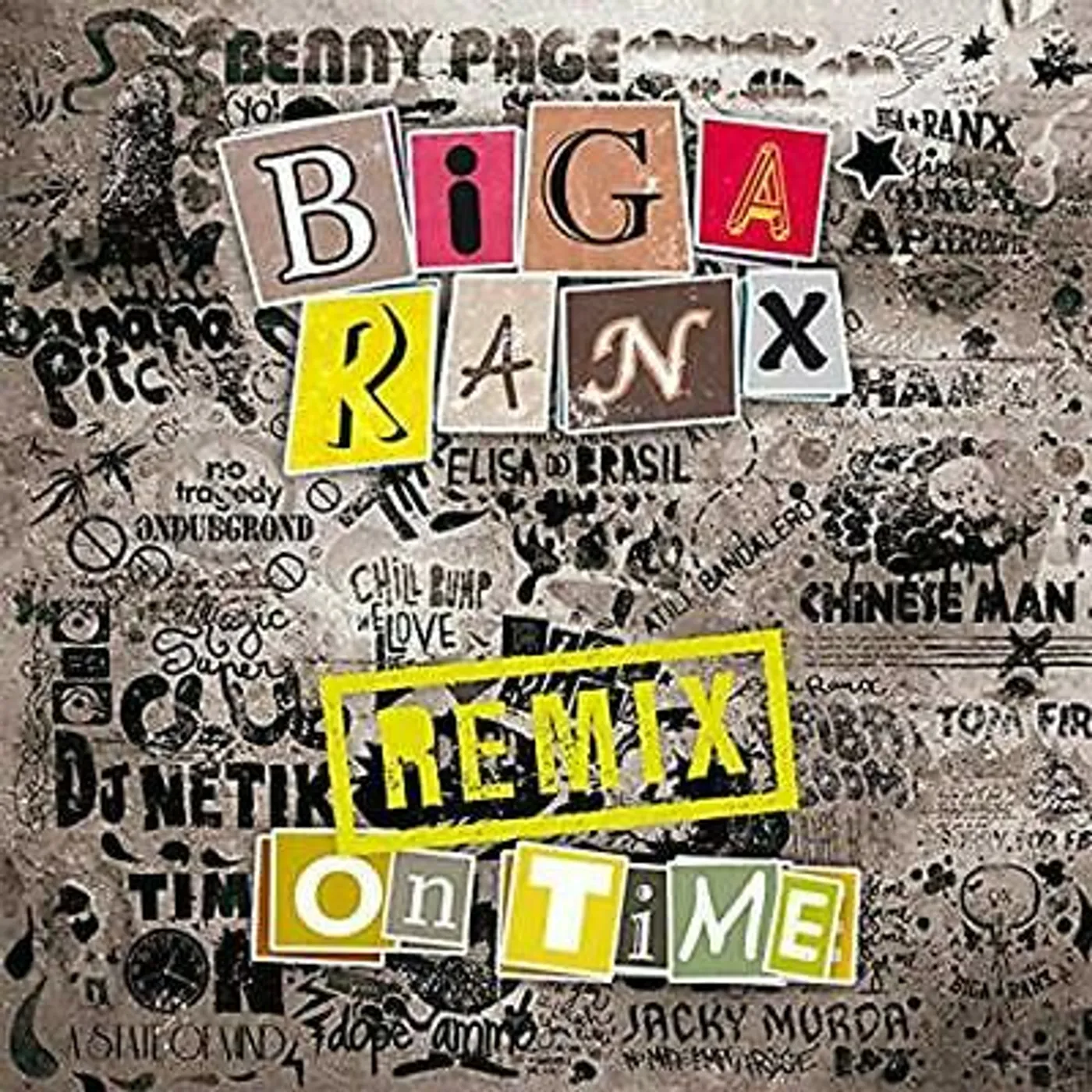 Biga*Ranx On Time Remix Vinyl Record