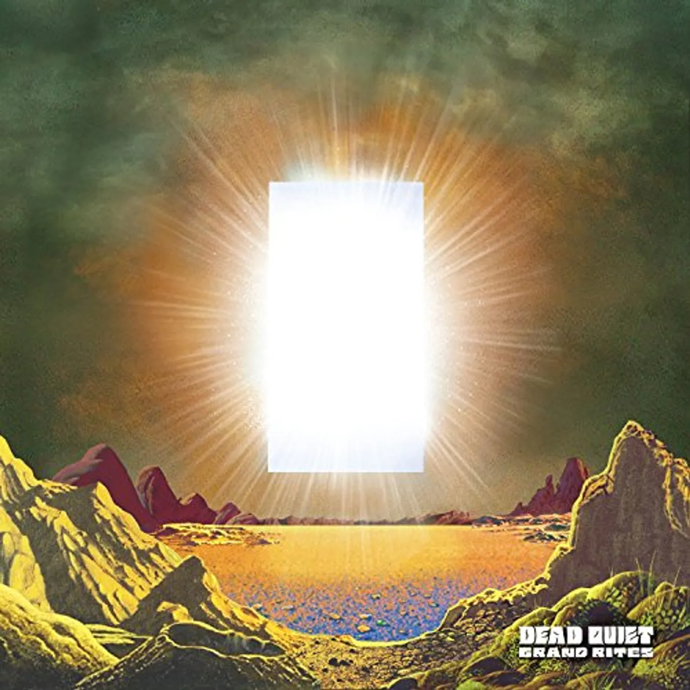 Dead Quiet GRAND RITES (TRANSPARENT BLUE VINYL) Vinyl Record