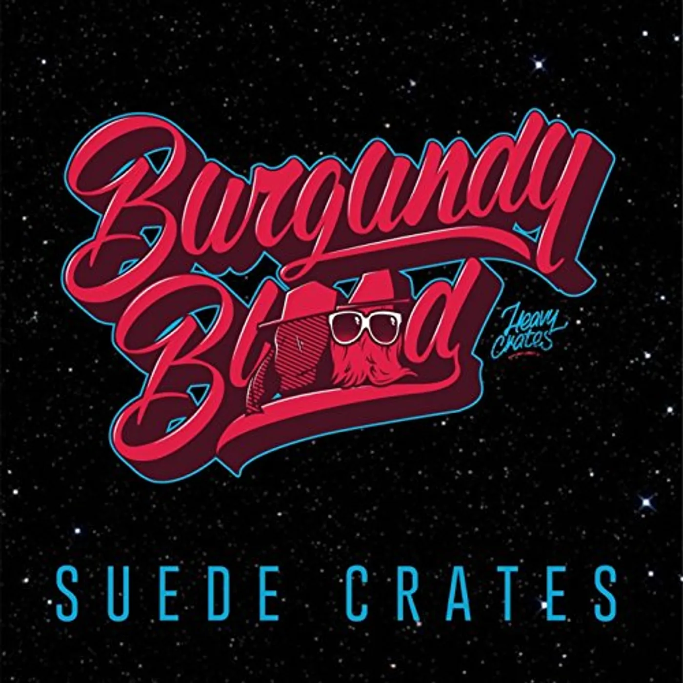 Burgundy Blood SUEDE CRATES Vinyl Record