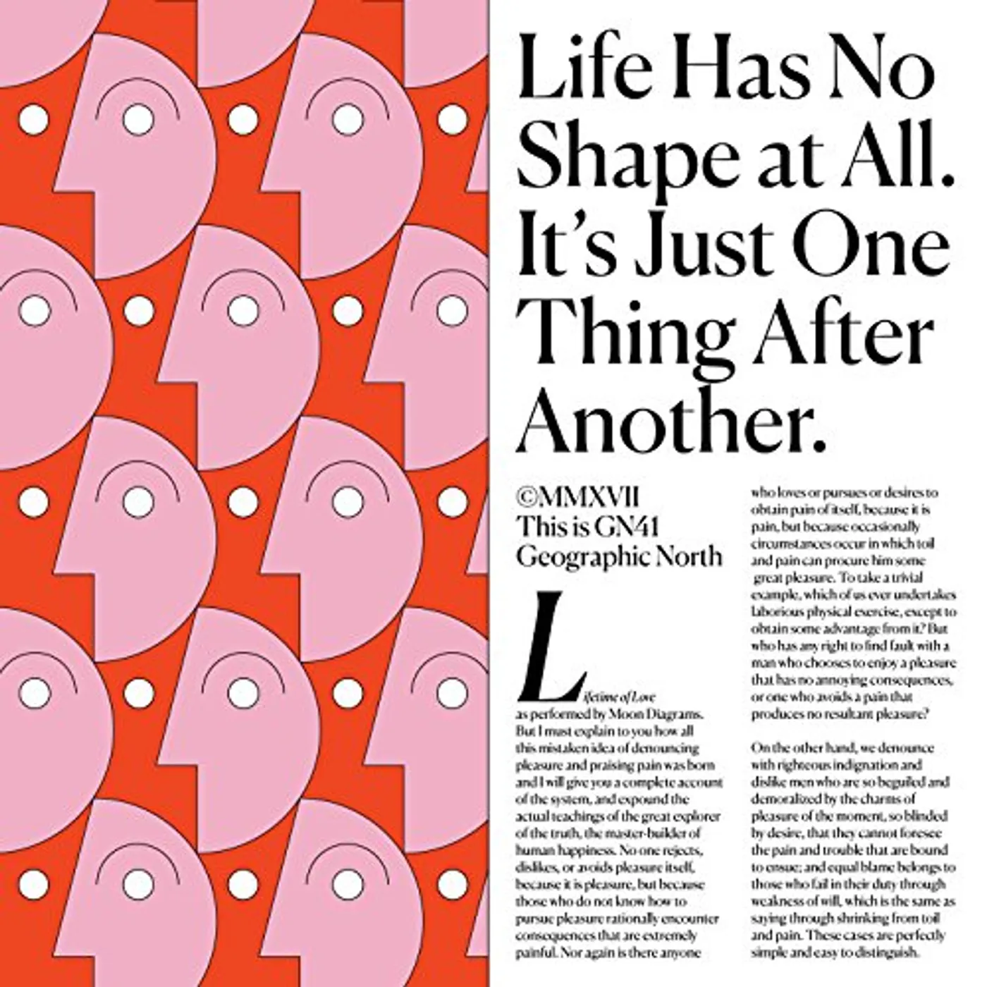 Moon Diagrams Lifetime of Love Vinyl Record