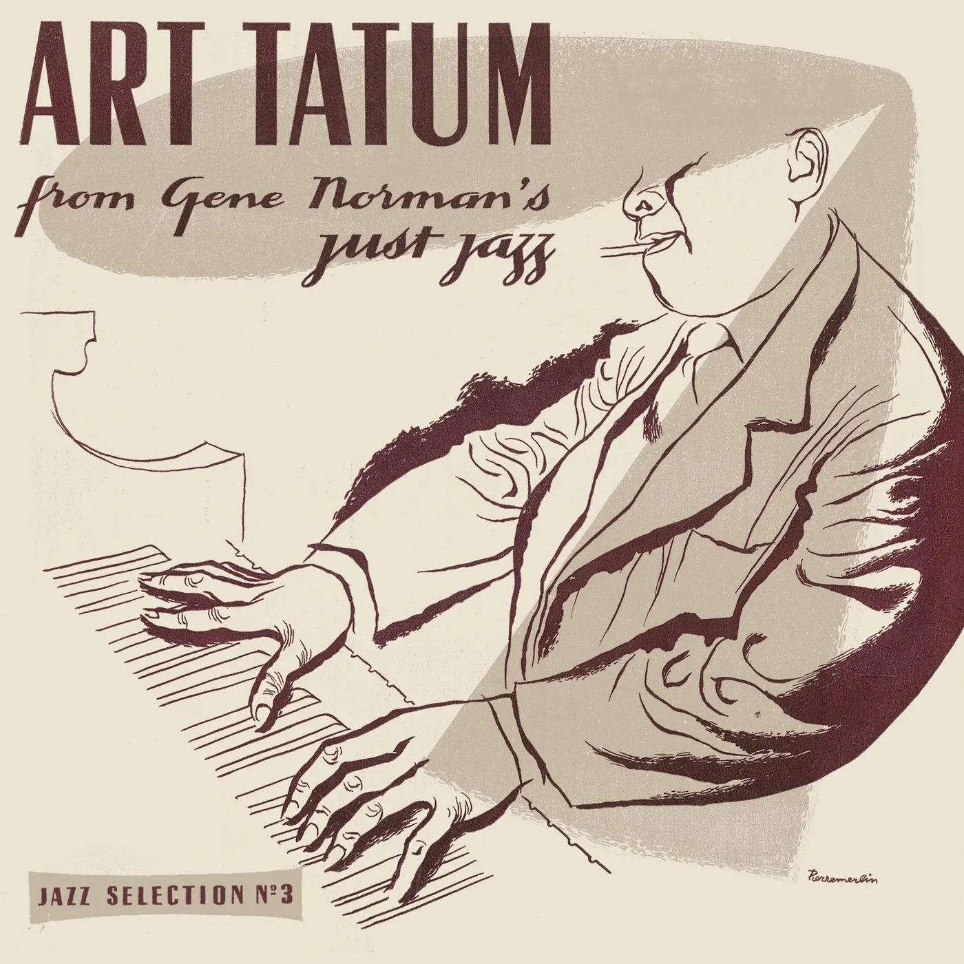 Art Tatum FROM GENE NORMAN'S JUST JAZZ Vinyl Record