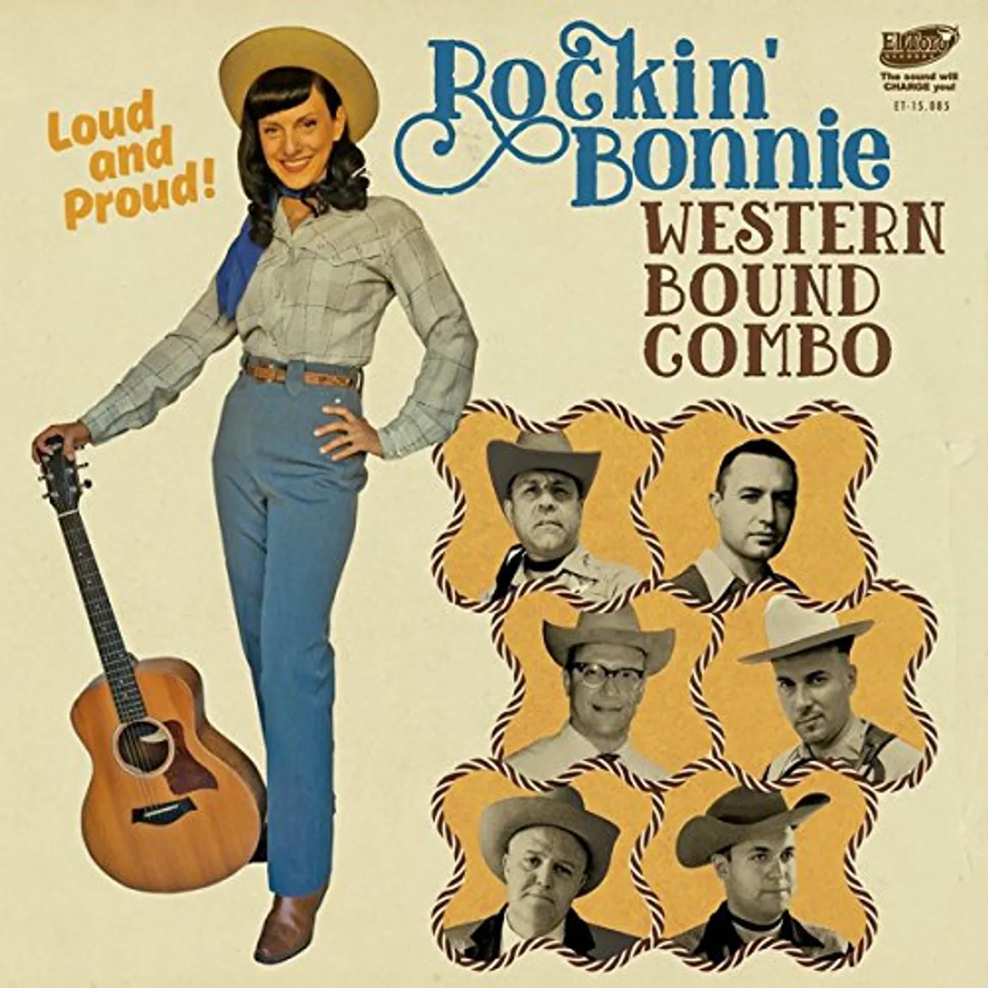 Rockin' Bonnie Western Bound Combo LOUD & PROUD Vinyl Record
