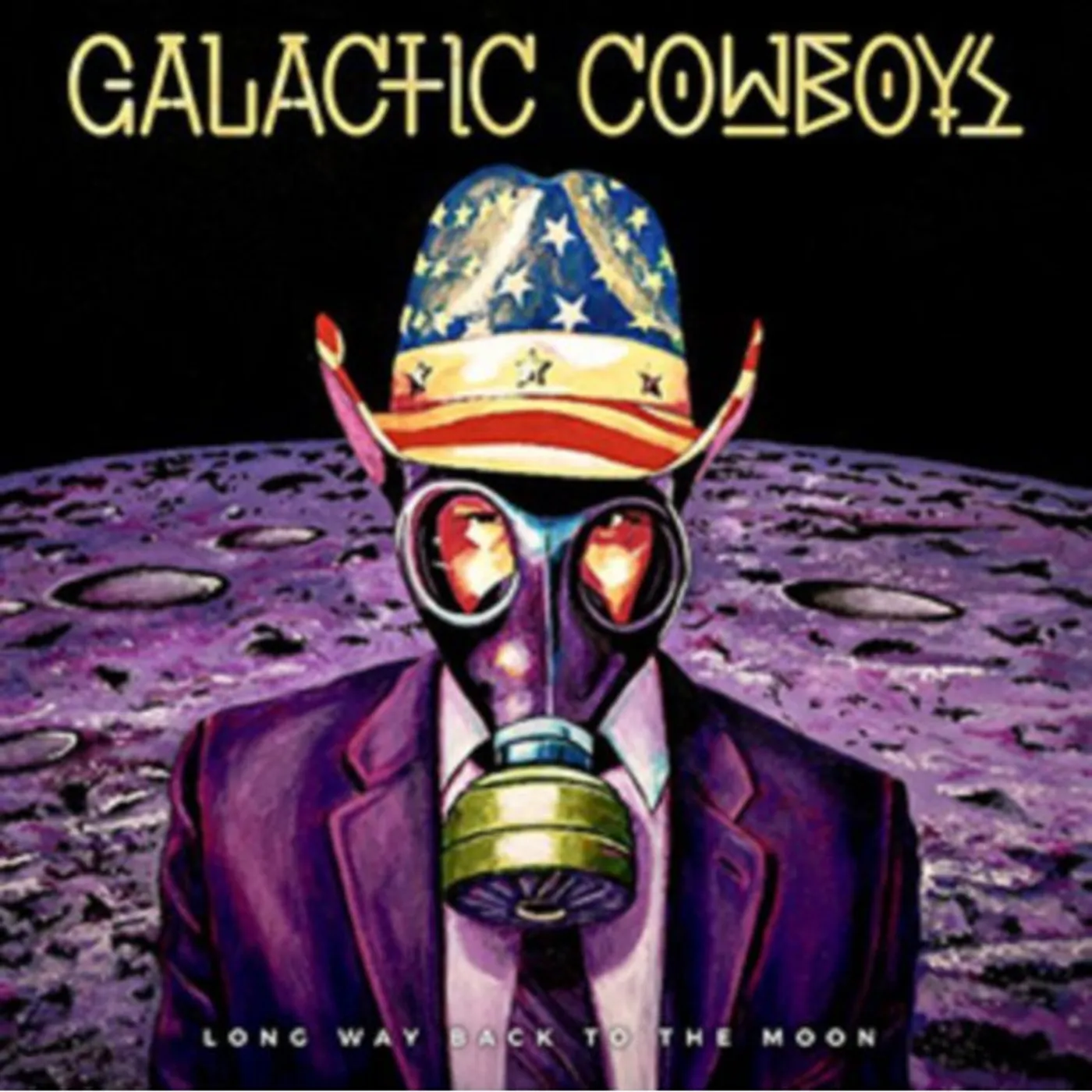 Galactic Cowboys LONG WAY BACK TO THE MOON Vinyl Record