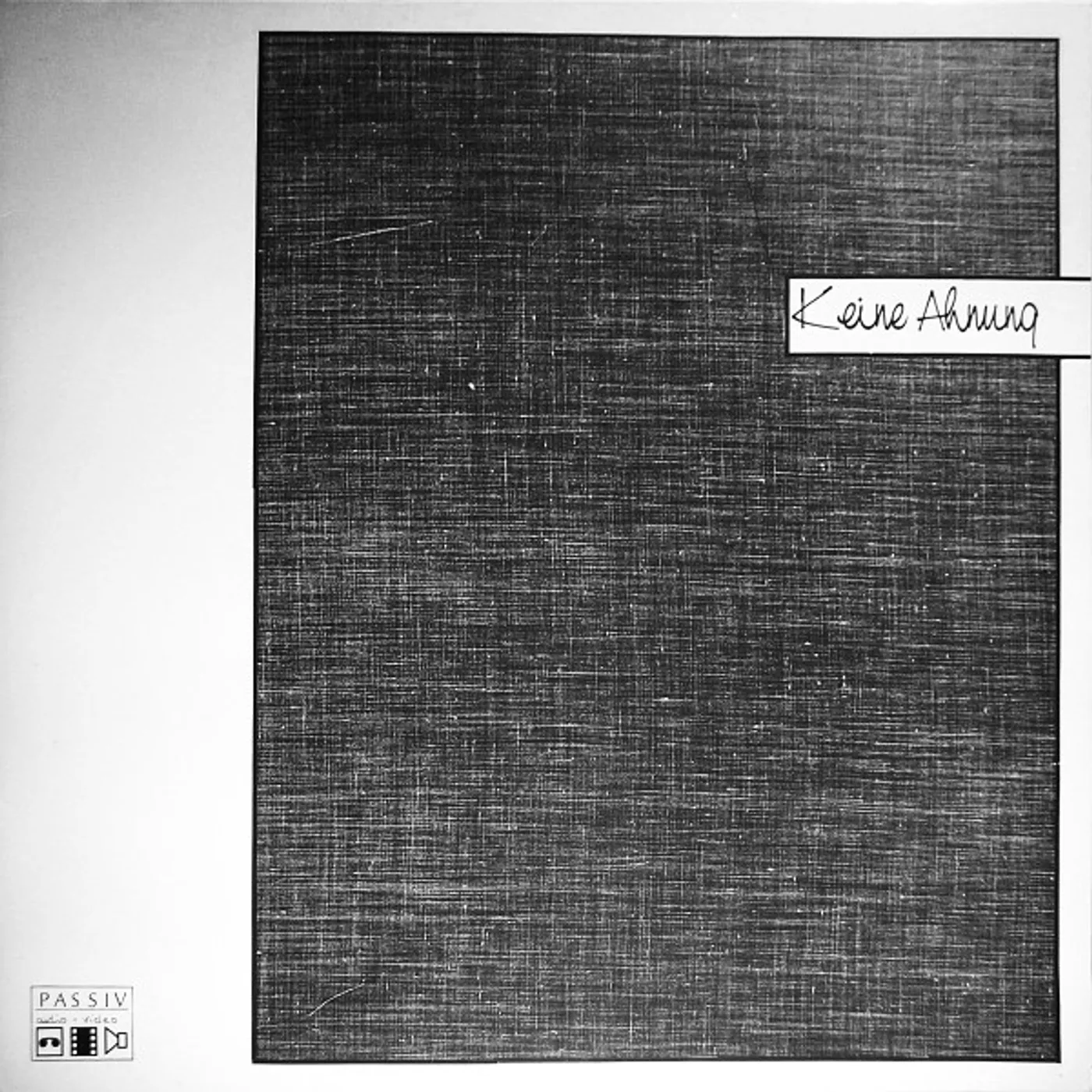 Keine Ahnung Vinyl Record