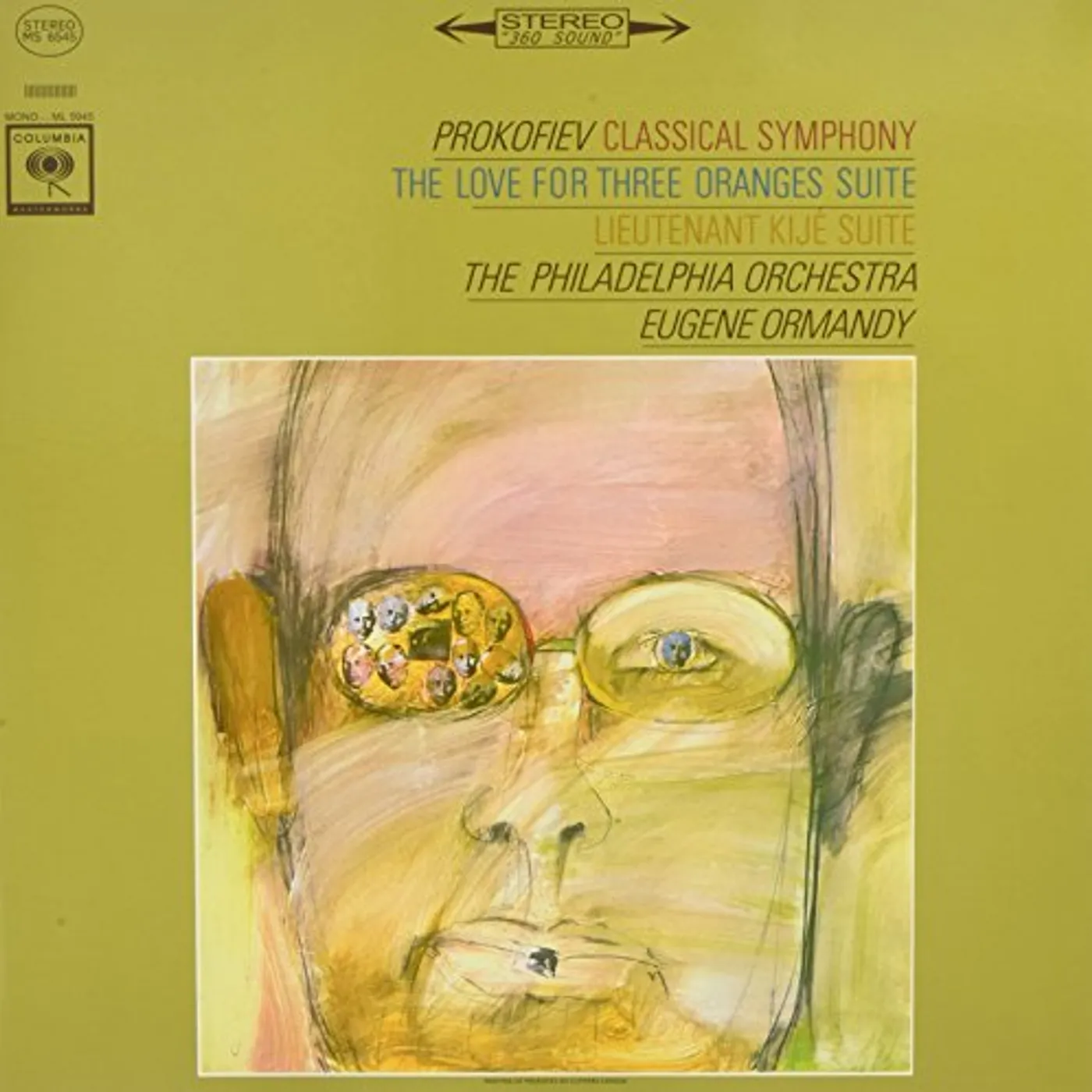 Eugene Ormandy PROKOFIEV - CLASSICAL SYMPHONY Vinyl Record