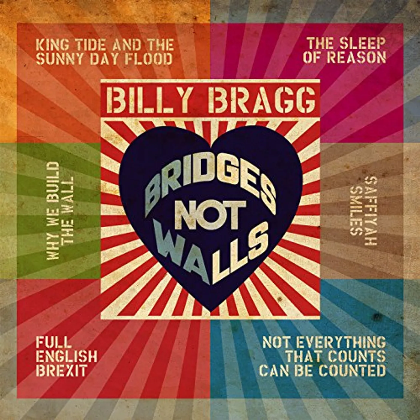 Billy Bragg BRIDGES NOT WALLS CD