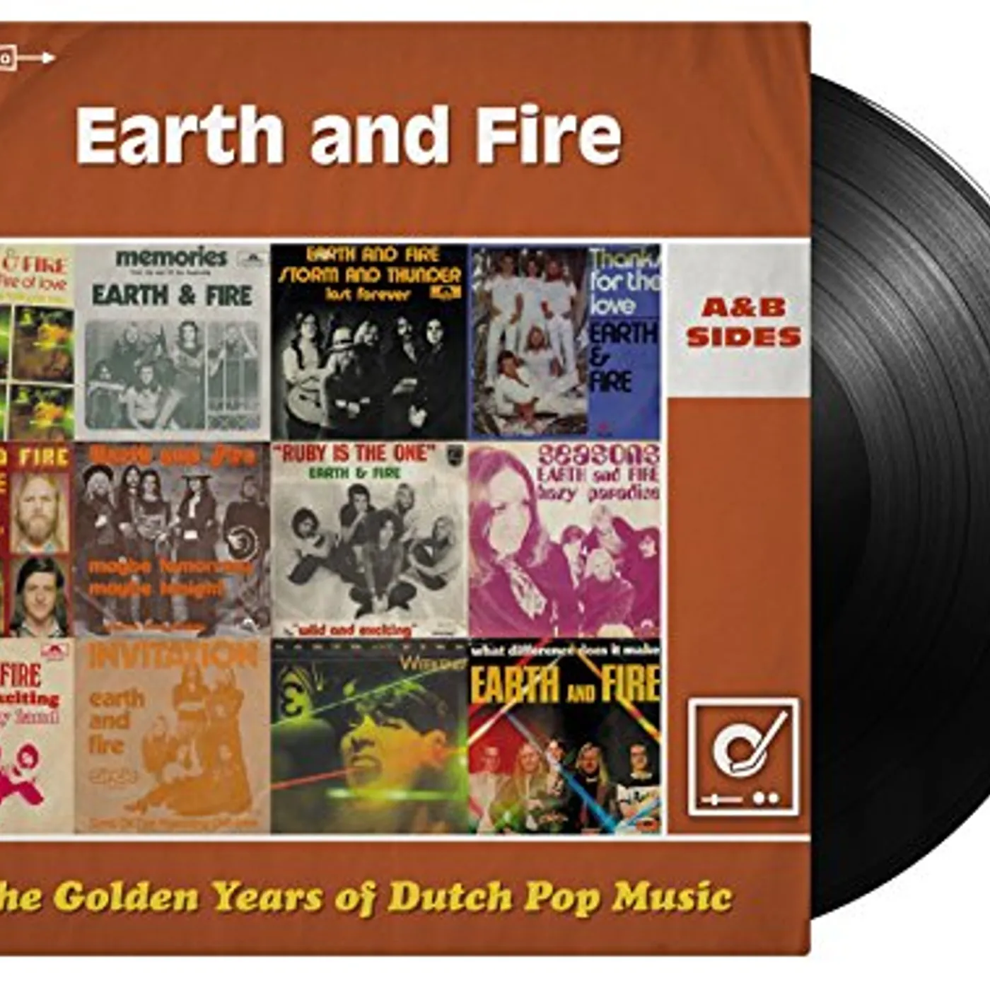 Earth & Fire A & B SIDES: GOLDEN YEARS OF DUTCH POP MUSIC (REMASTERED/180G) Vinyl Record