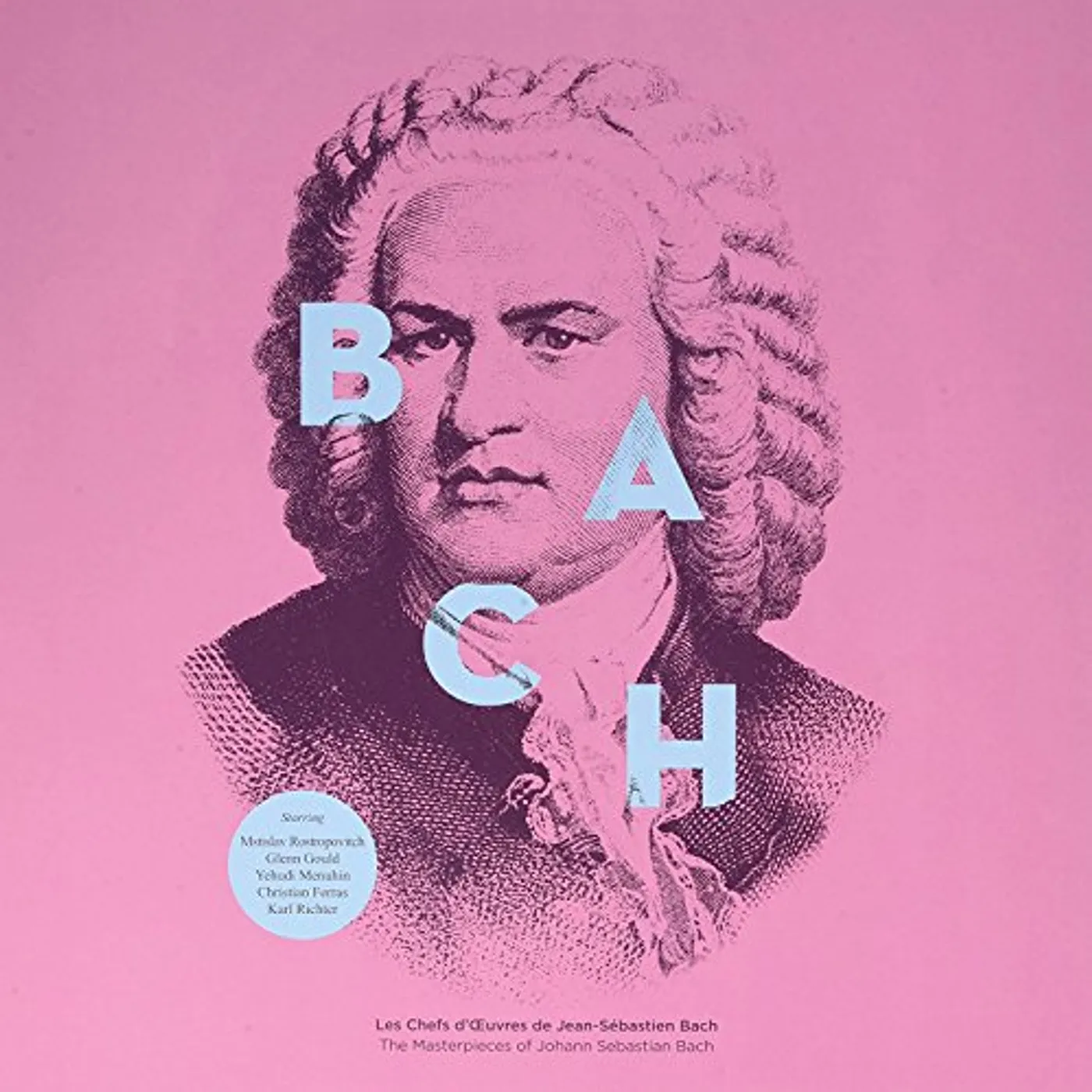 Johann Sebastian Bach - LES CHEFS D'OEUVRE Vinyl Record