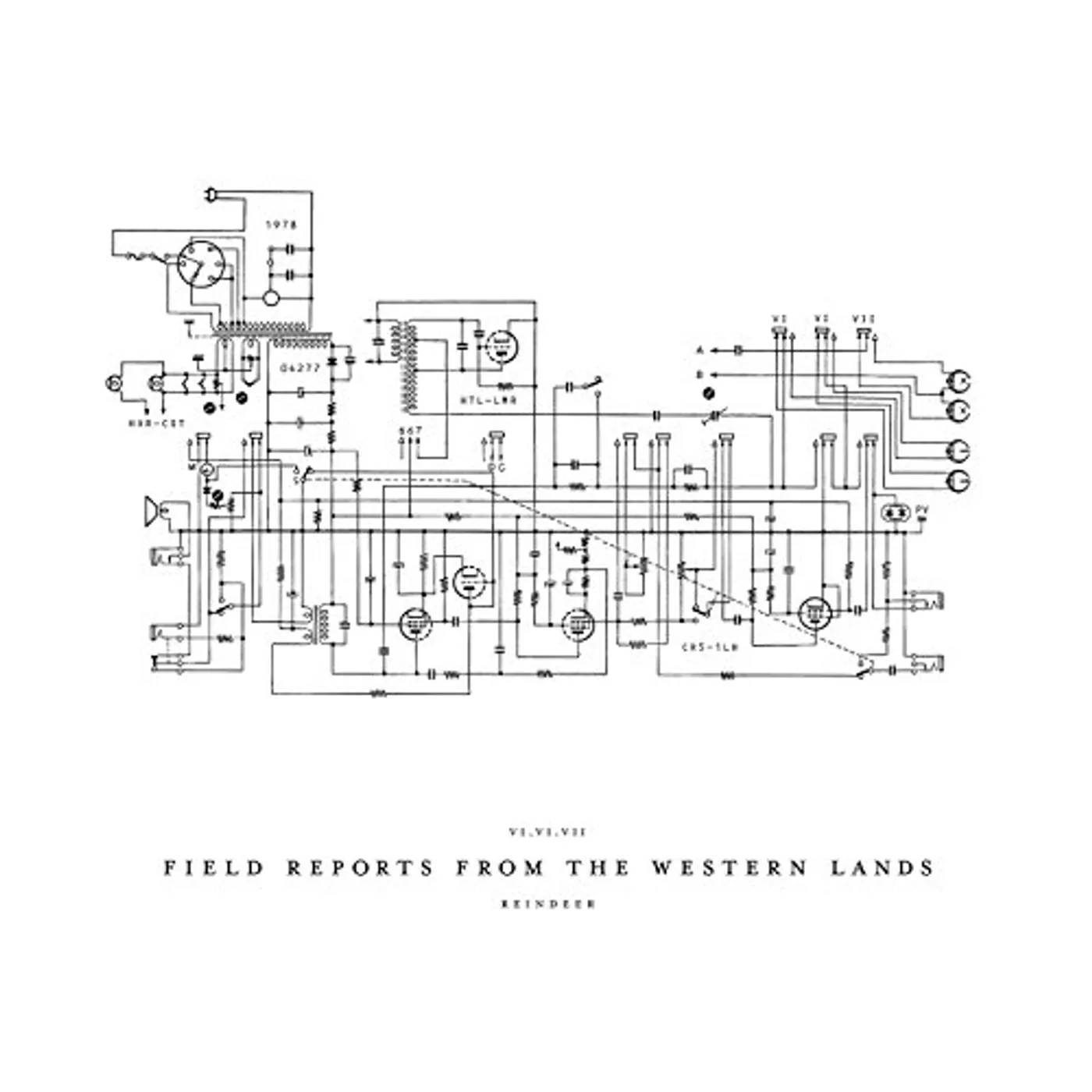 James Reindeer FIELD REPORTS FROM THE WESTERN LANDS Vinyl Record