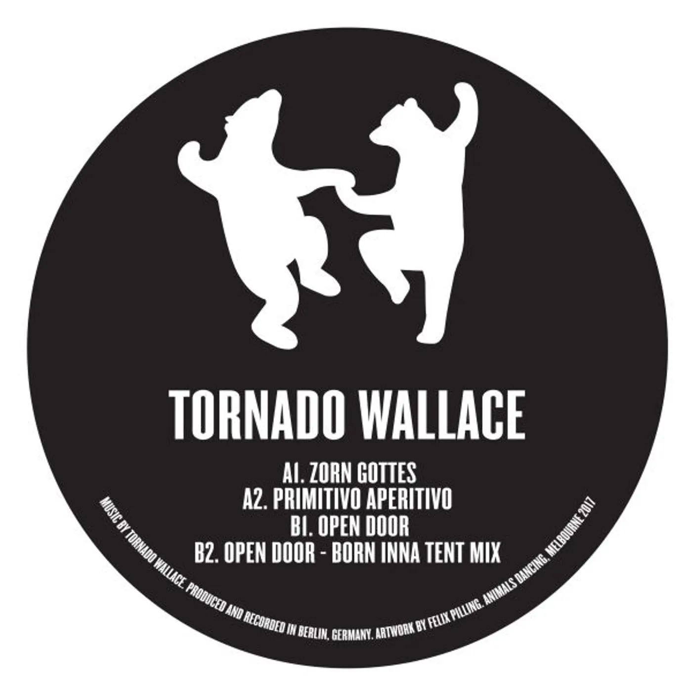 Tornado Wallace FOR ANIMALS DANCING Vinyl Record