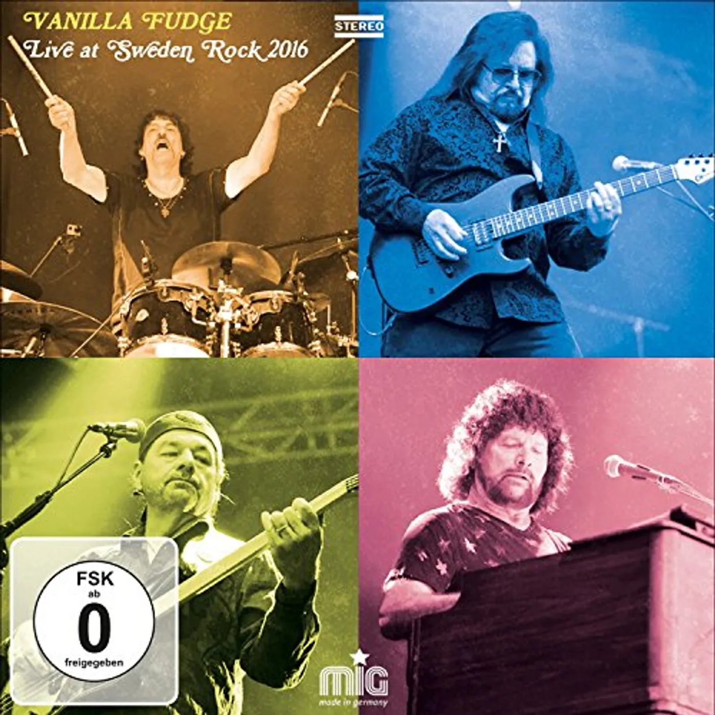 Vanilla Fudge LIVE AT SWEDEN ROCK 2016 CD