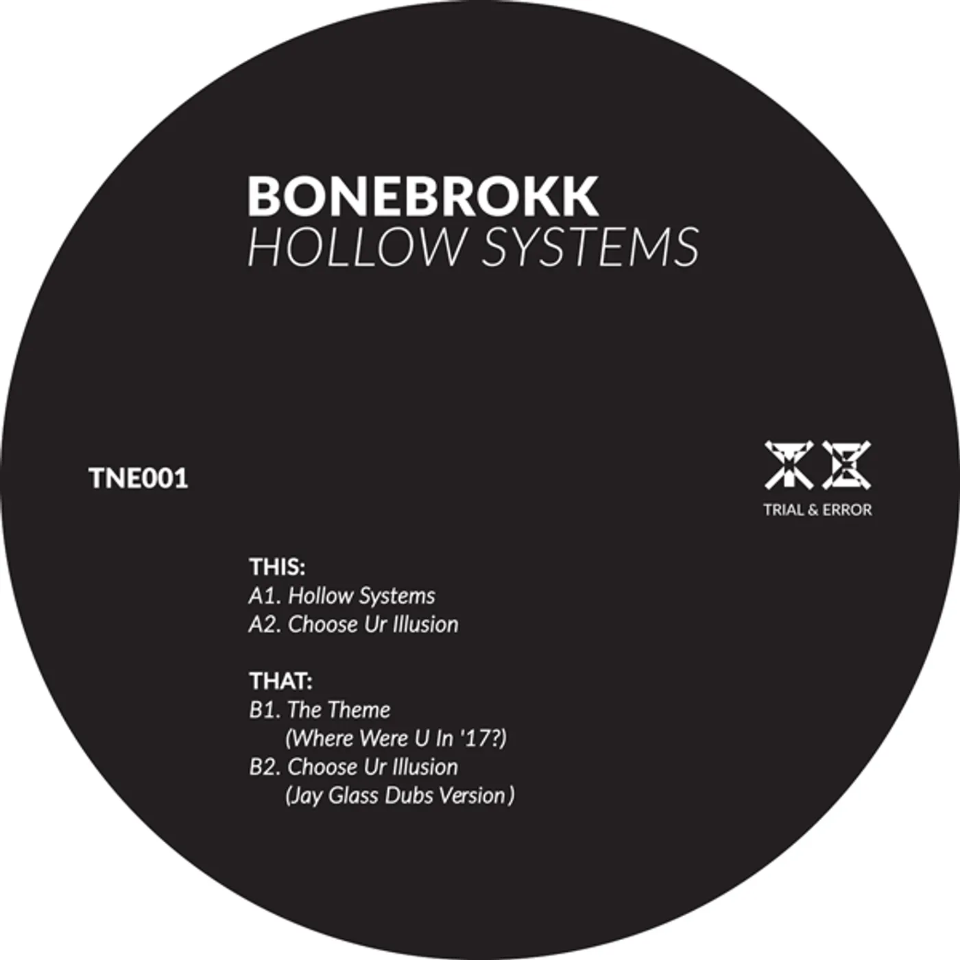 Bonebrokk Hollow Systems Vinyl Record
