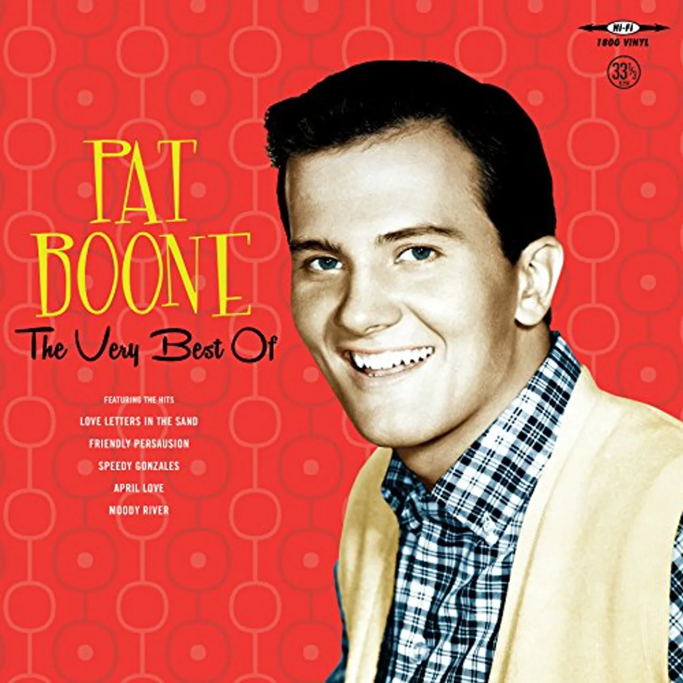 VERY BEST OF PAT BOONE Vinyl Record