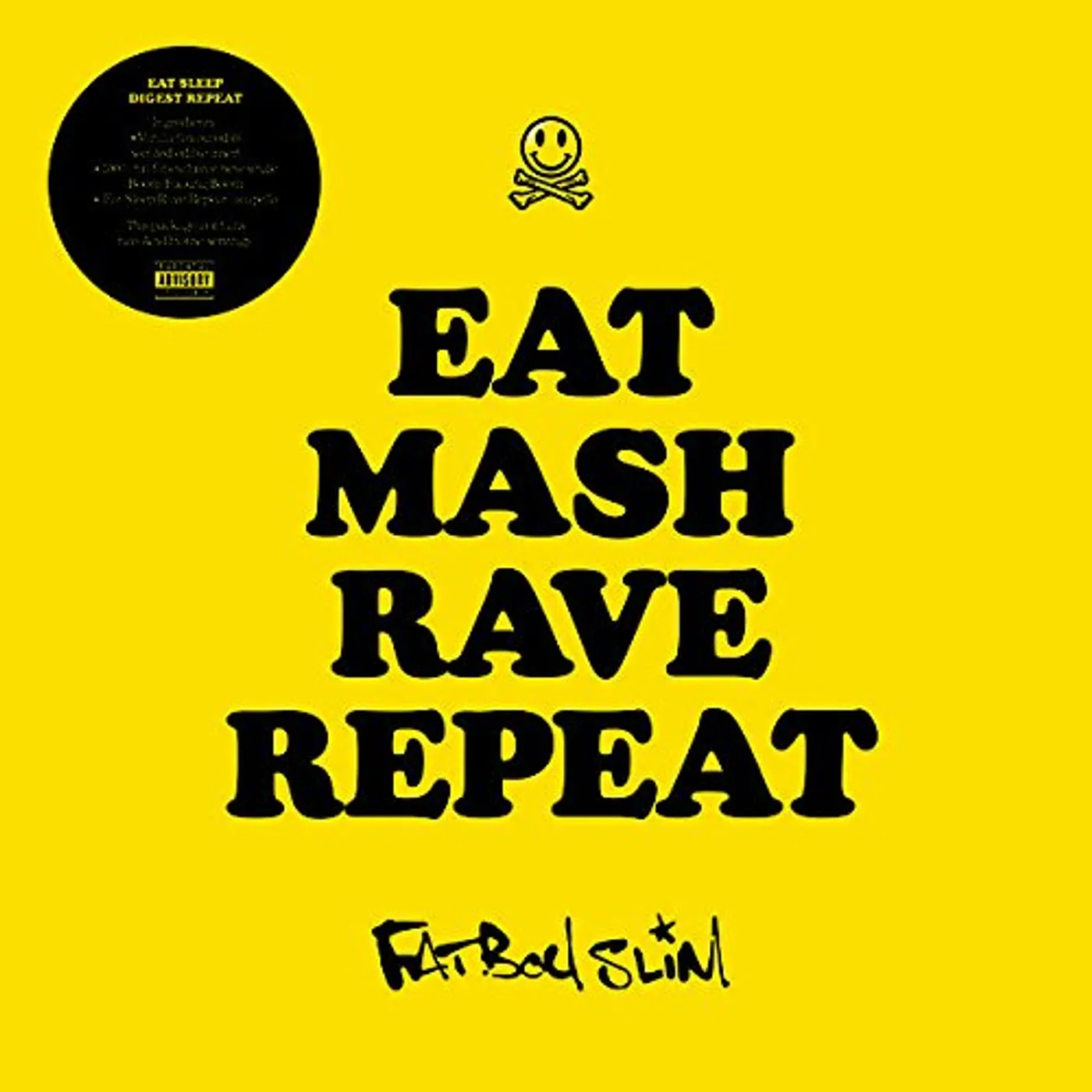 Fatboy Slim EAT MASH RAVE REPEAT Vinyl Record