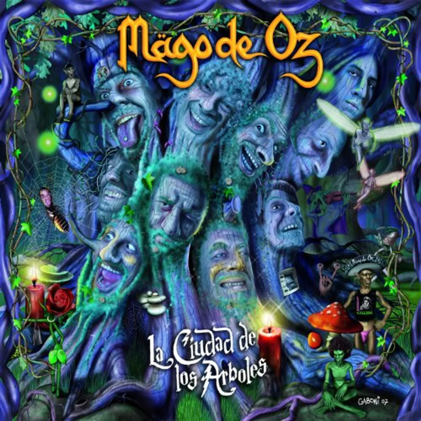 Mägo de Oz La ciudad de los arboles Vinyl Record