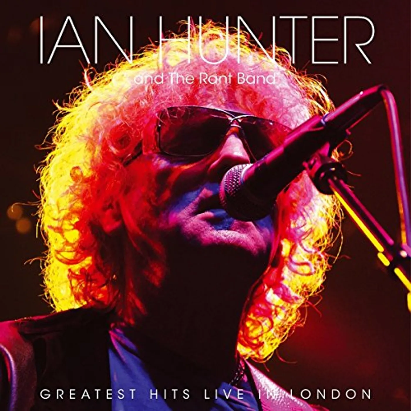 Ian Hunter GREATEST HITS LIVE IN LONDON Vinyl Record