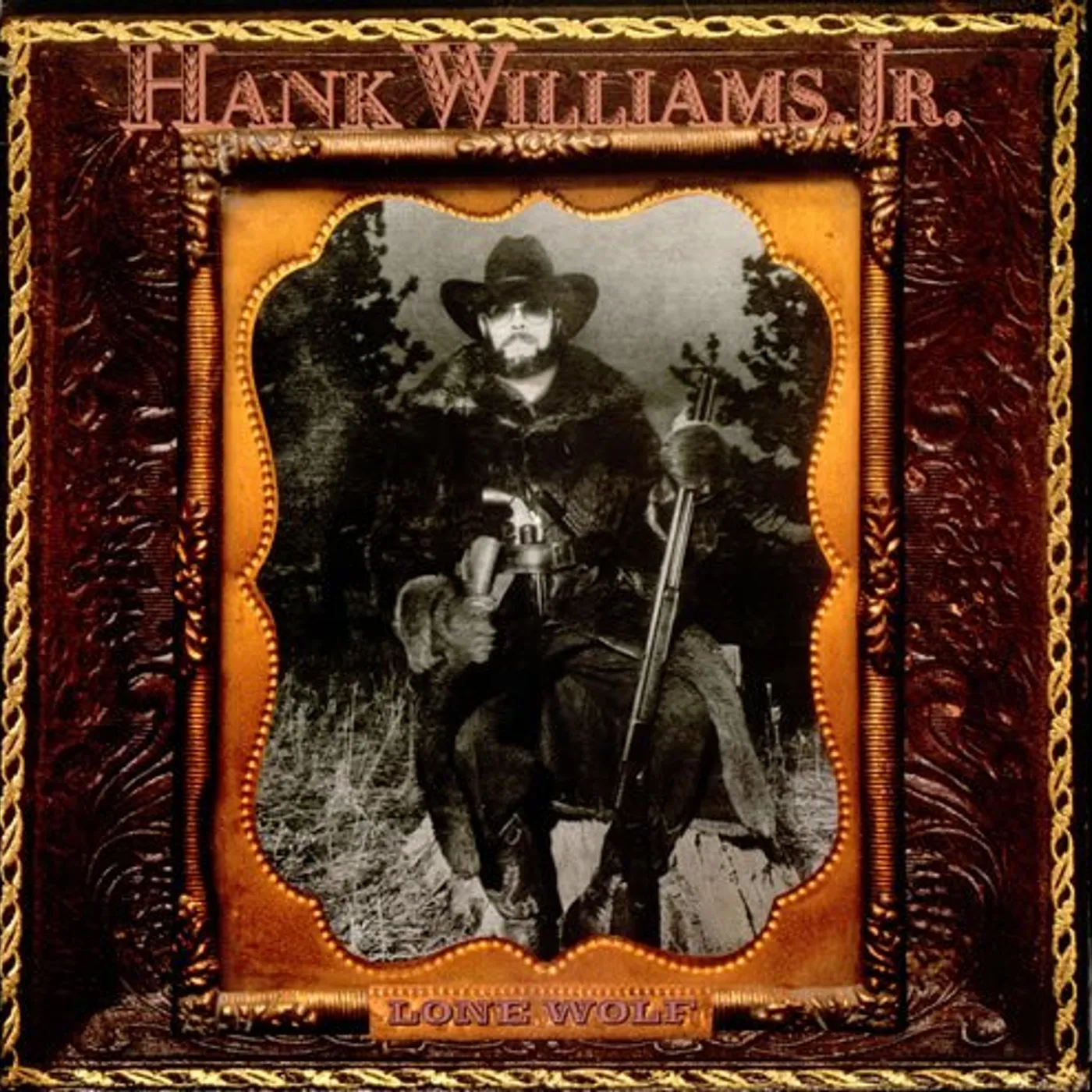 Hank Williams, Jr. Lone Wolf Vinyl Record