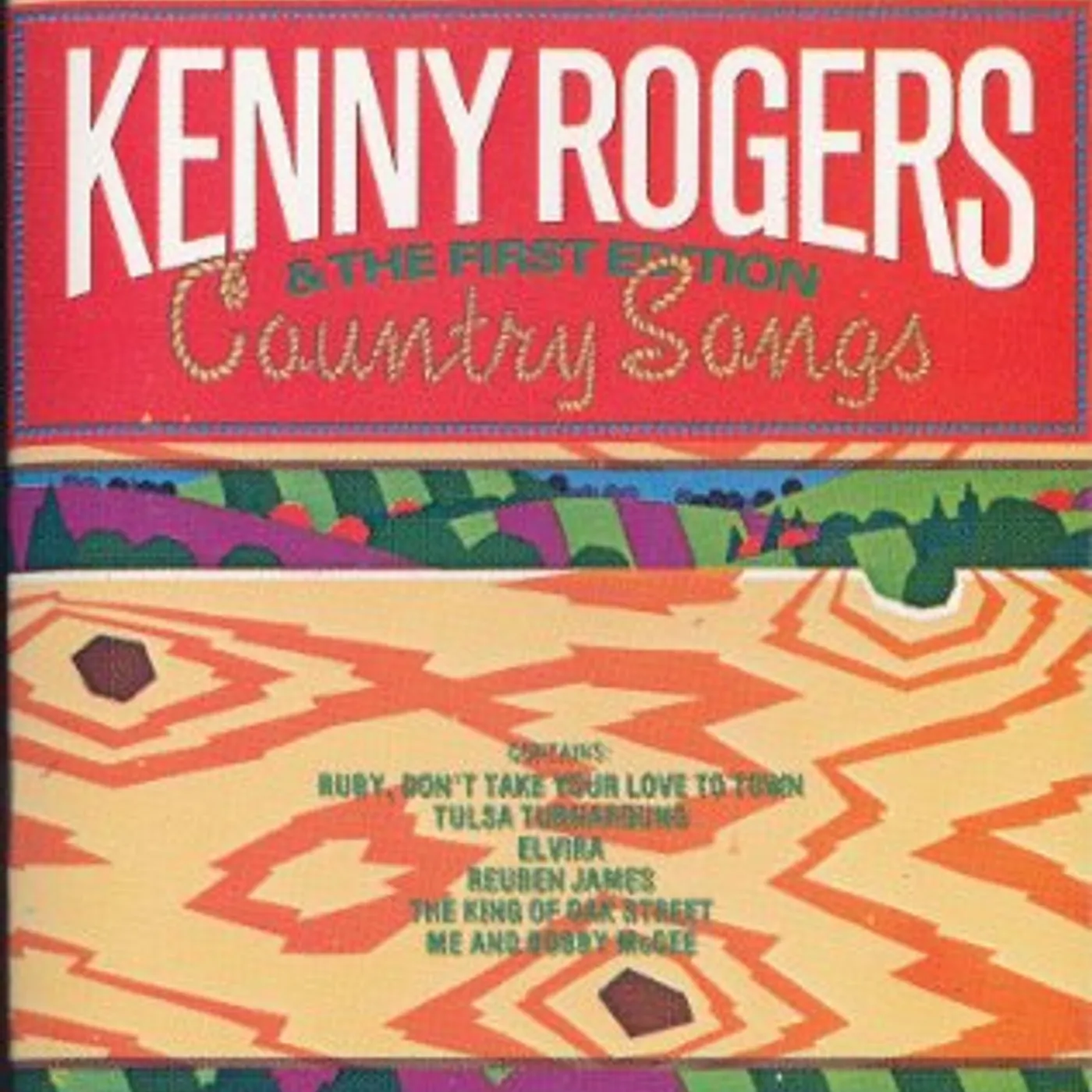 Kenny Rogers & The First Edition Country Songs Vinyl Record