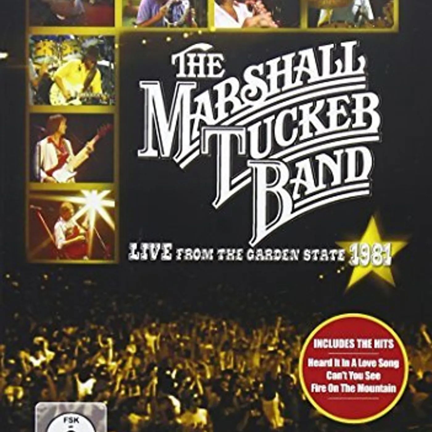The Marshall Tucker Band LIVE FROM THE GARDEN STATE 1981 DVD