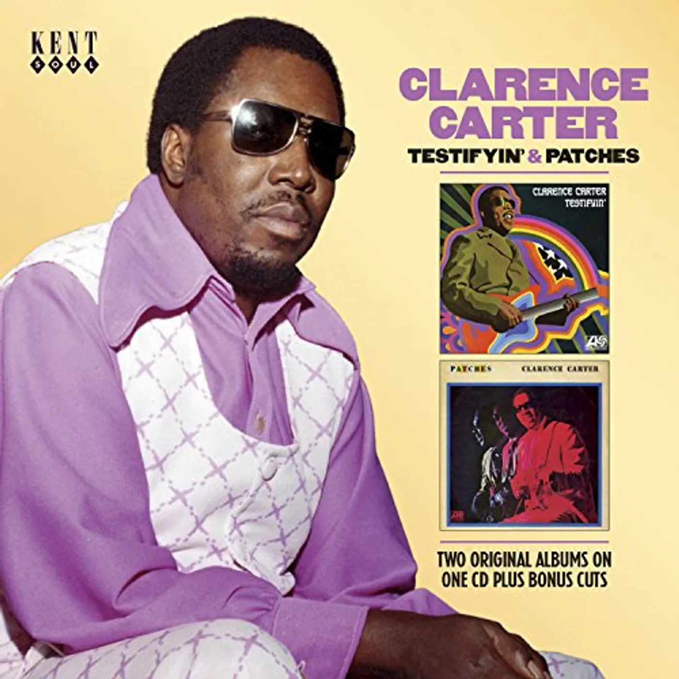 Clarence Carter TESTIFYIN & PATCHES CD