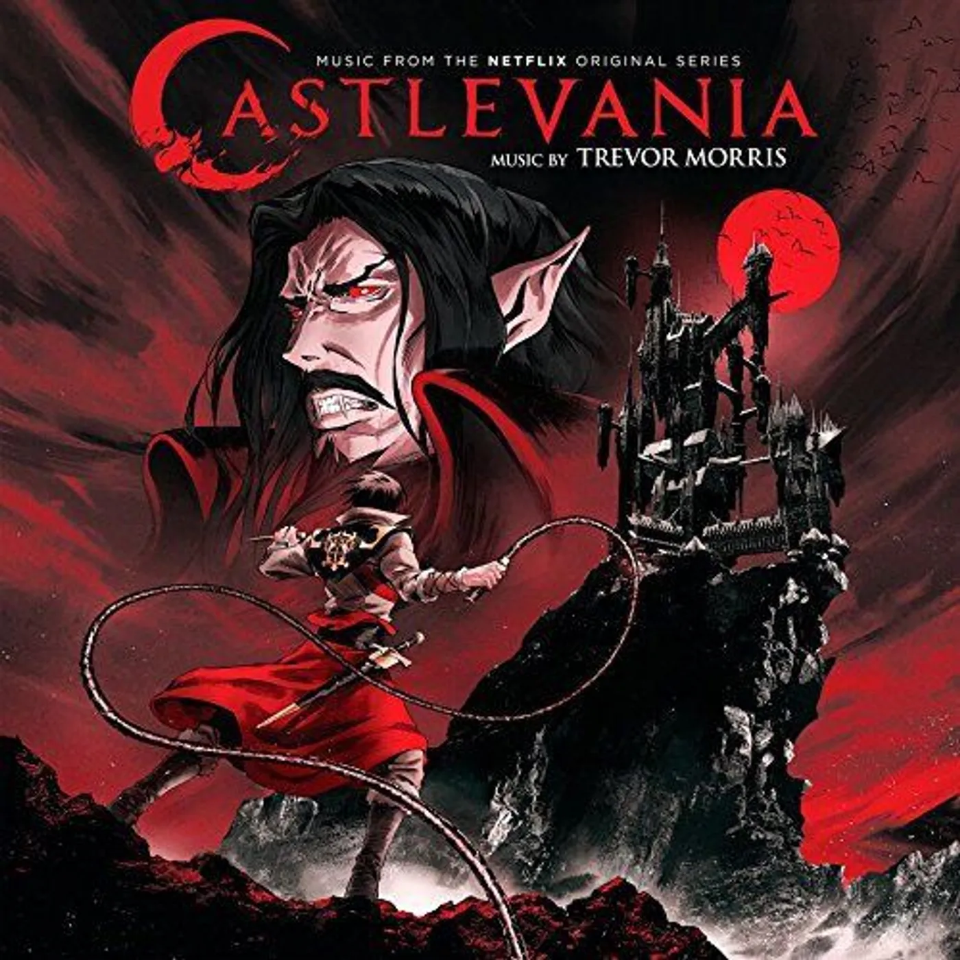 Trevor Morris Castlevania (2LP/Red/Black) Vinyl Record